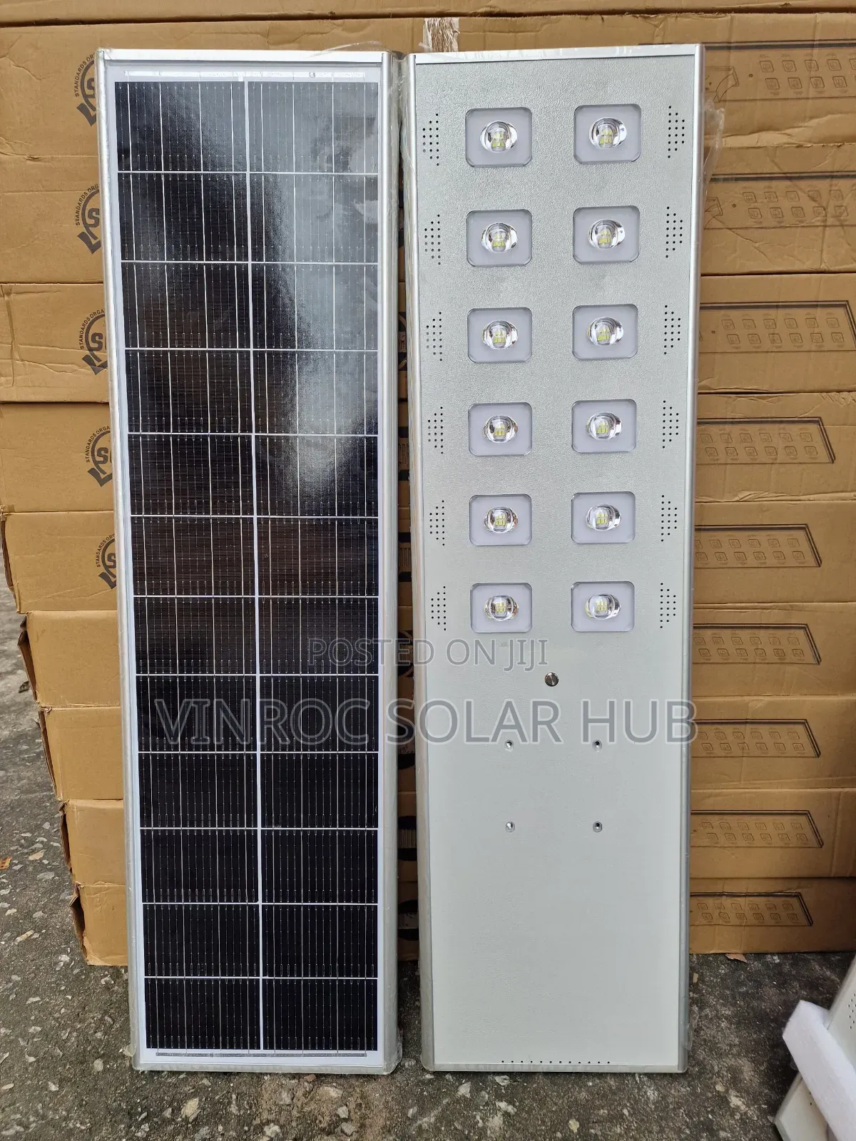 100w Wakatek Solar Streetlights