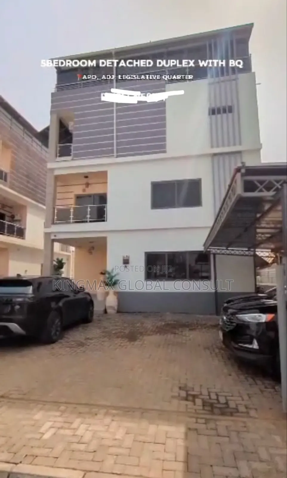 Furnished 5bdrm Duplex in Apo Abuja for sale