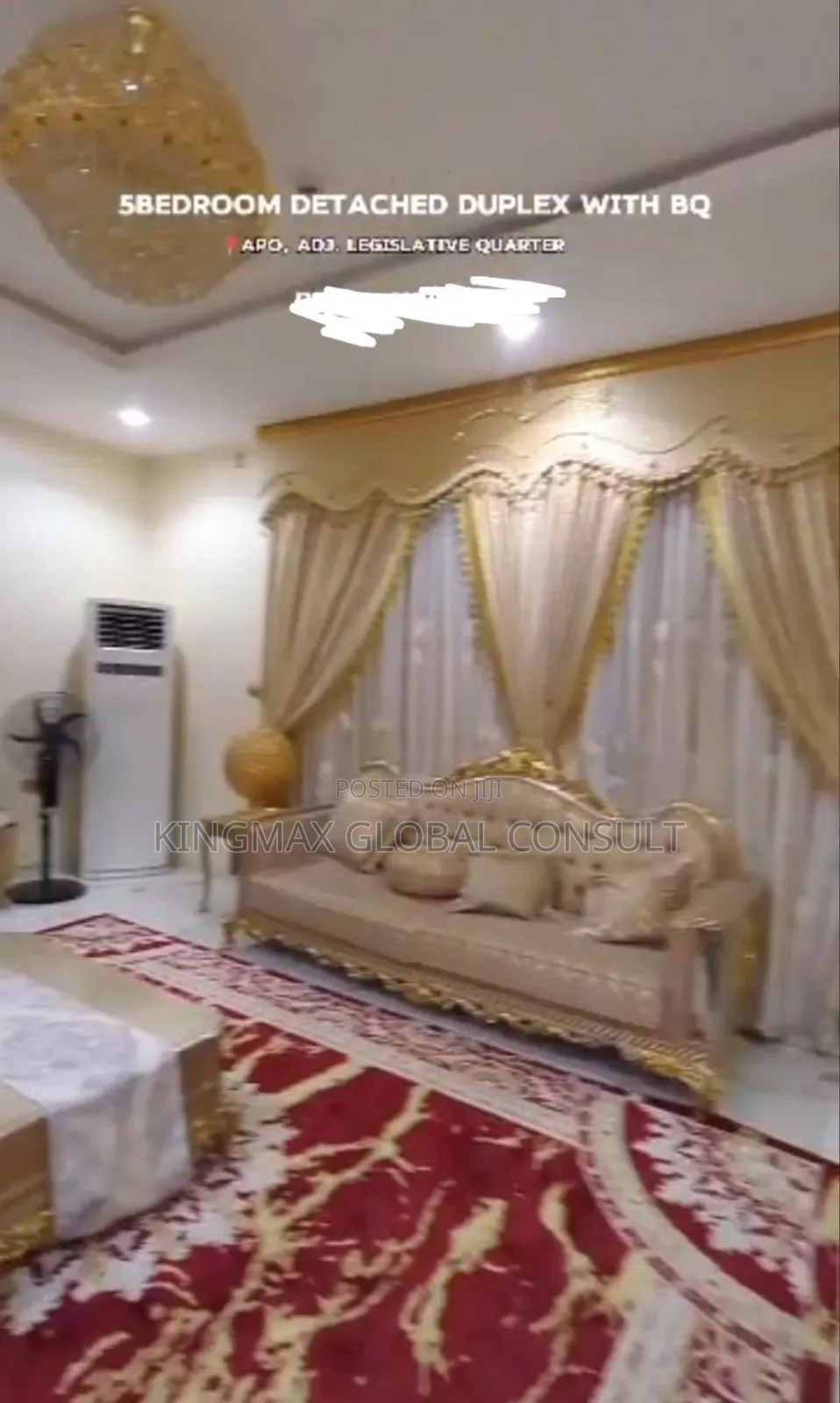 Furnished 5bdrm Duplex in Apo Abuja for sale