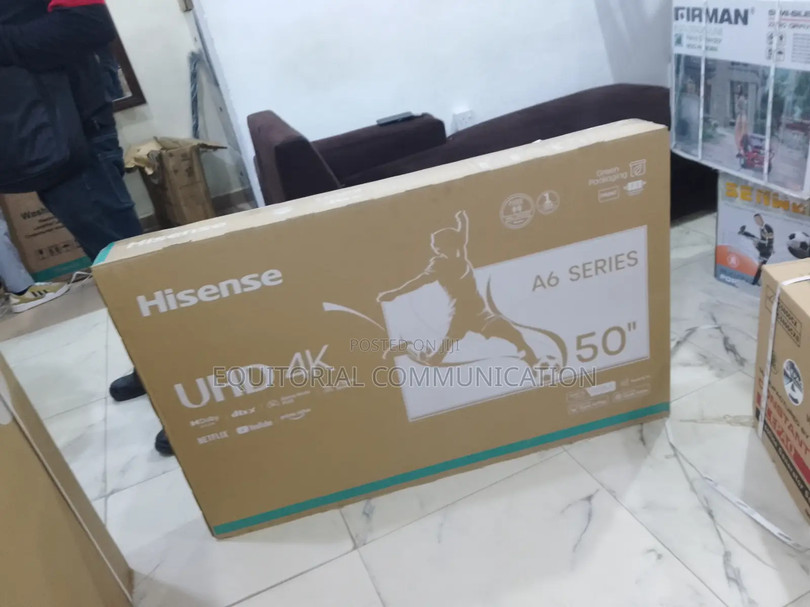 Hisense A6 50-Inch Uhd Smart Tv