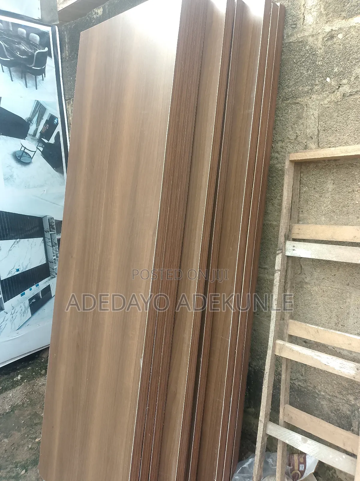 Door With HDF Material