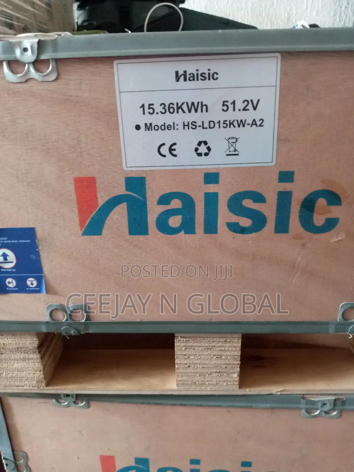 Solar Haisic 15.36kwh 51.2v Lithium Ion Battery