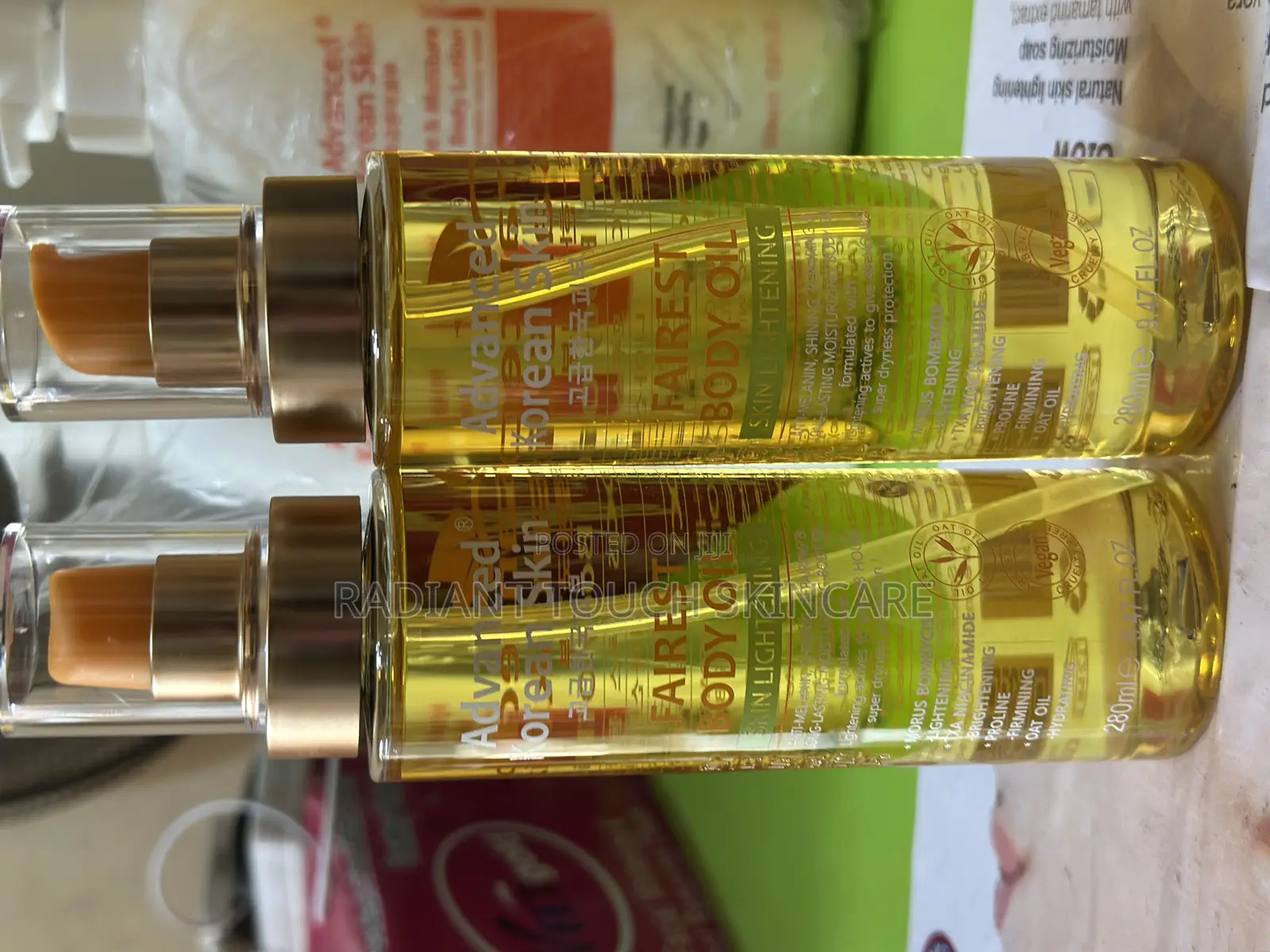 Advanced Korea Fairest Body Oil