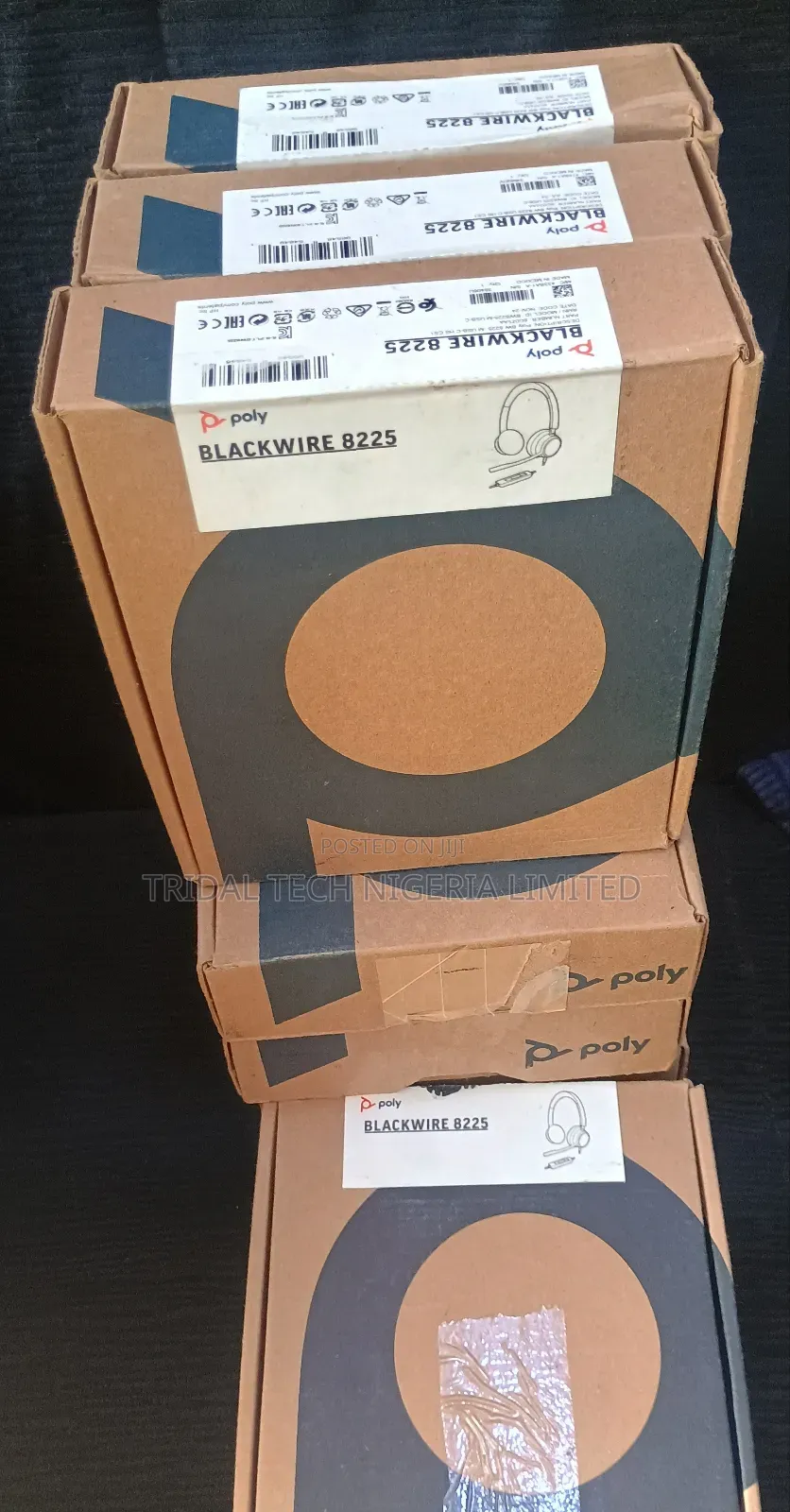 Poly Blackwire 8225 Usb Noise-cancelling Headset – Brand New