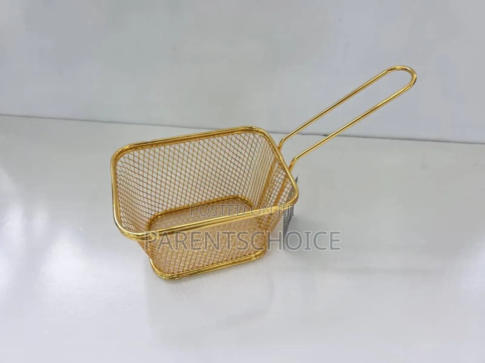 Fry Basket Silver, Black or Gold - 2pcs