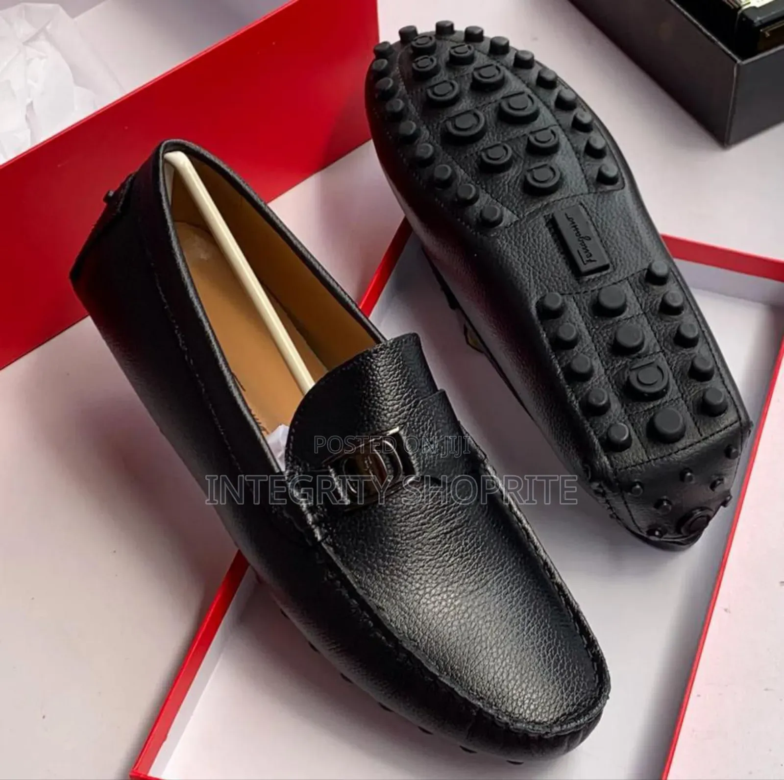 Black Salvatore Ferragamo Shoe