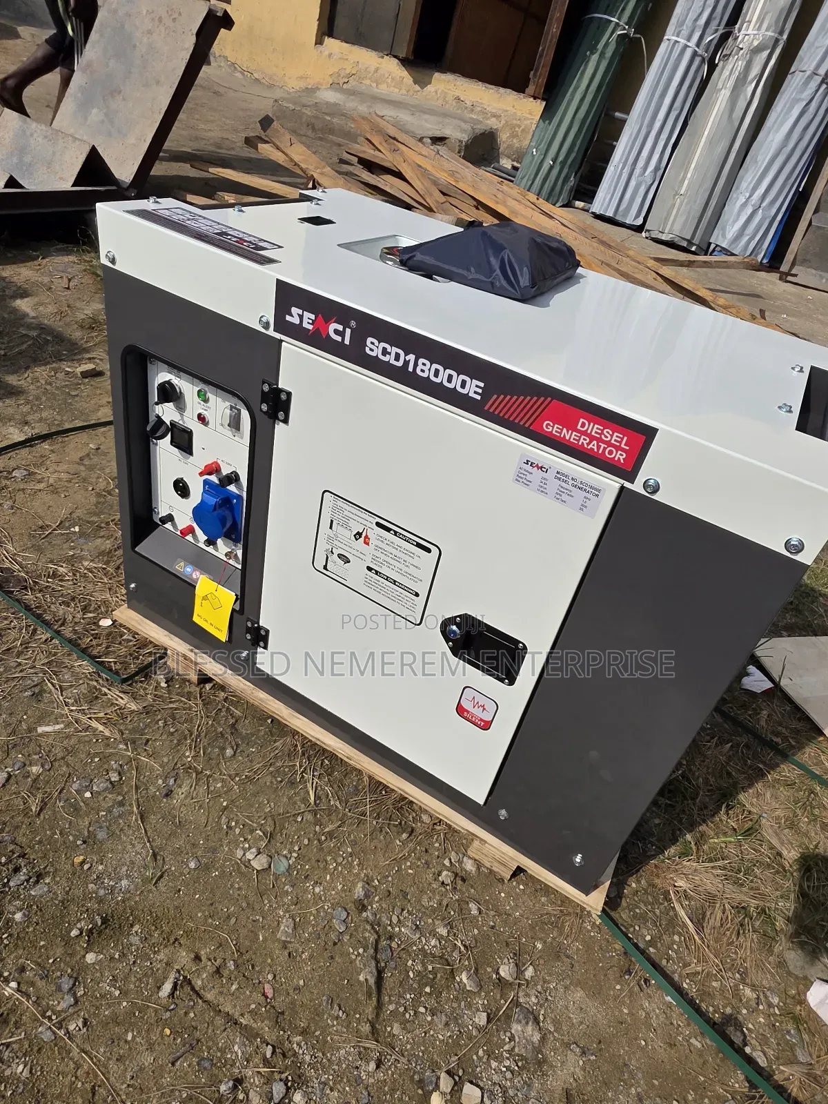 《》¤☆12.5kva Senci Diesel Soundproof Generator 100% Copper Coil