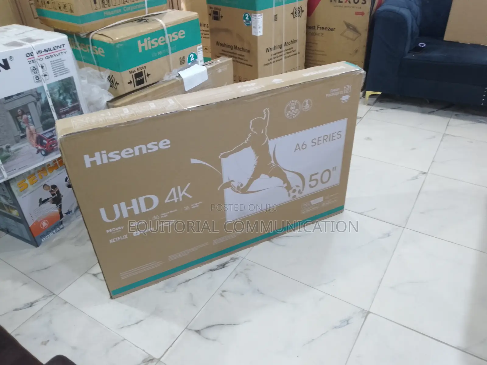 Hisense A6 50-Inch Uhd Vidaa Smart Tv