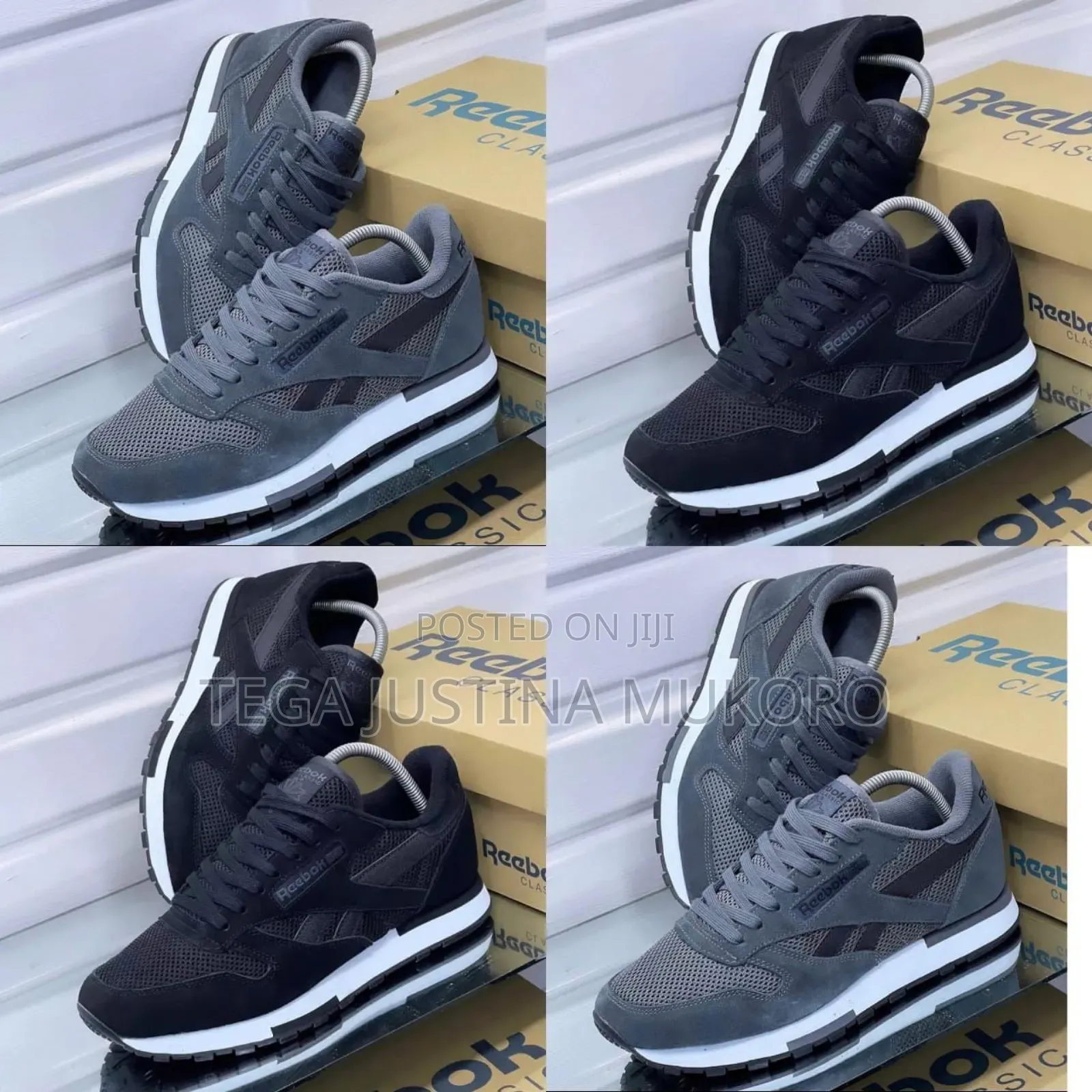 Latest Design Suede Unisex Reebok Sneakers