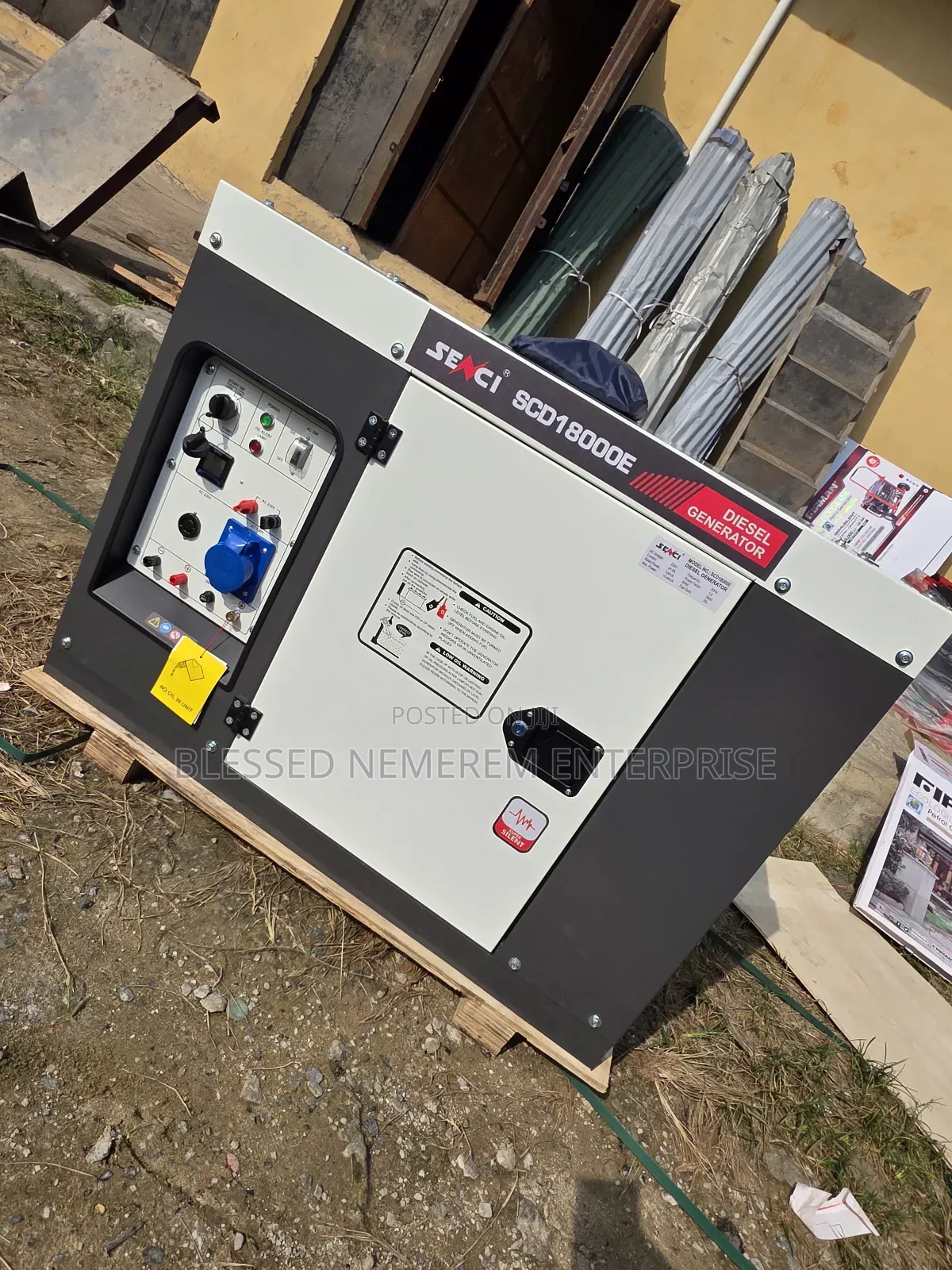 ☆¤♡◇Senci Diesel Soundproof Gen 1years Wty 12.5kva 100%Copper Coil