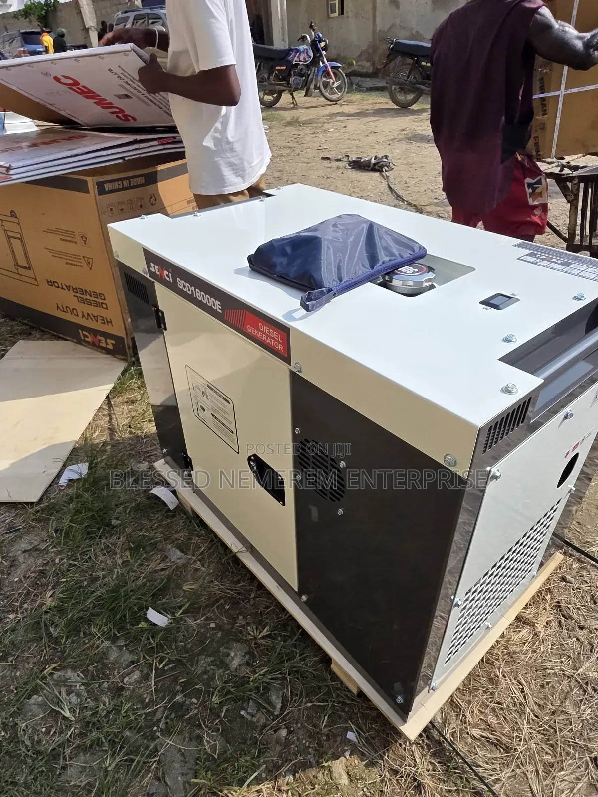 This Is Senci Diesel Soundproof Gen 1years Wty 12.5kva 100%Copper Coil