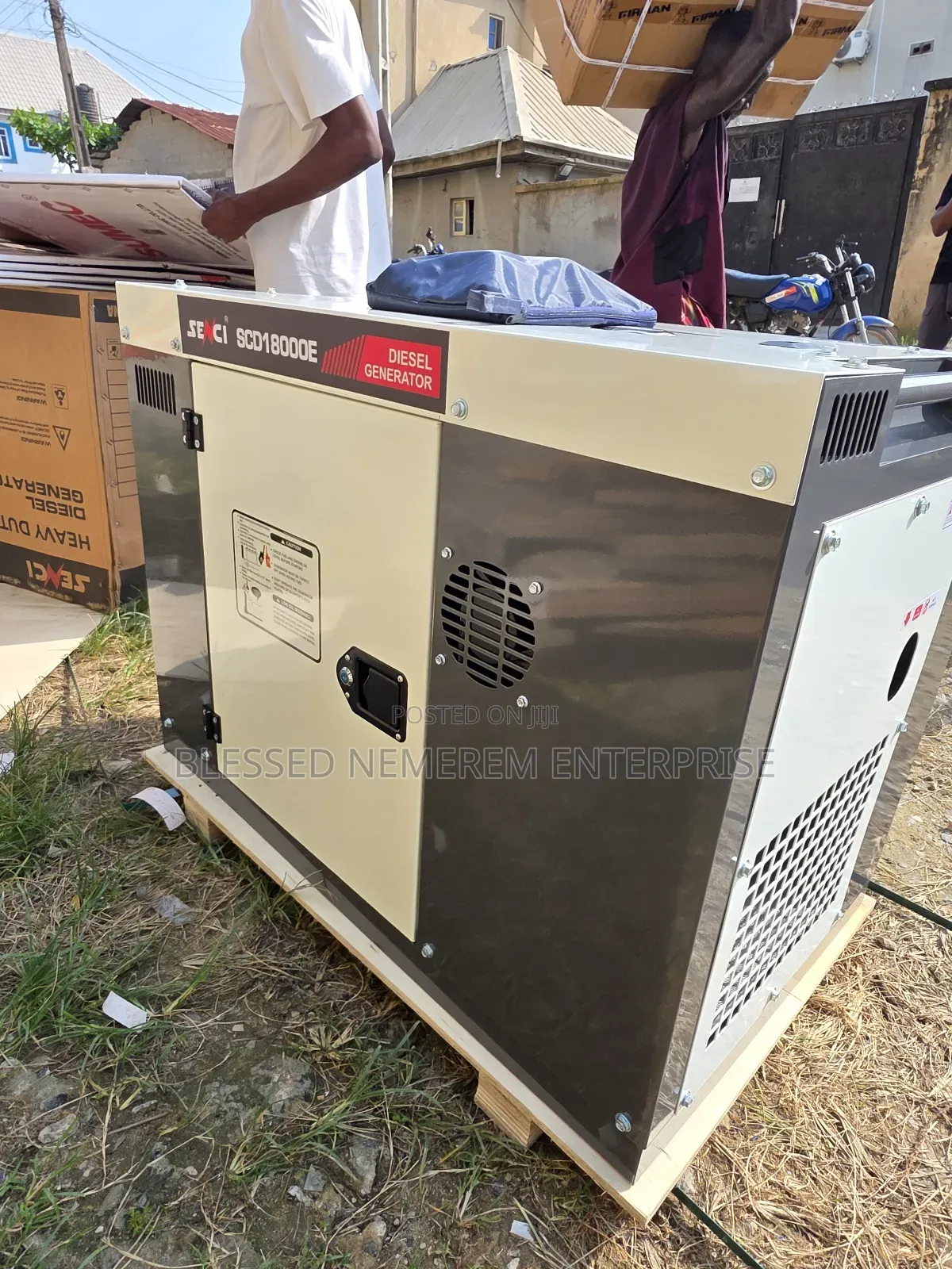 This Is Senci Diesel Soundproof Gen 1years Wty 12.5kva 100%Copper Coil