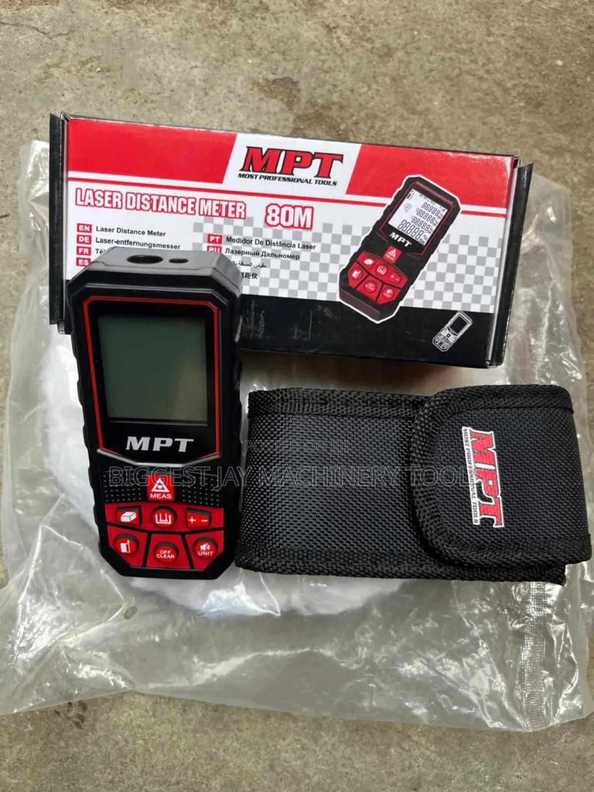 MPT Laser Distance Meter 80m