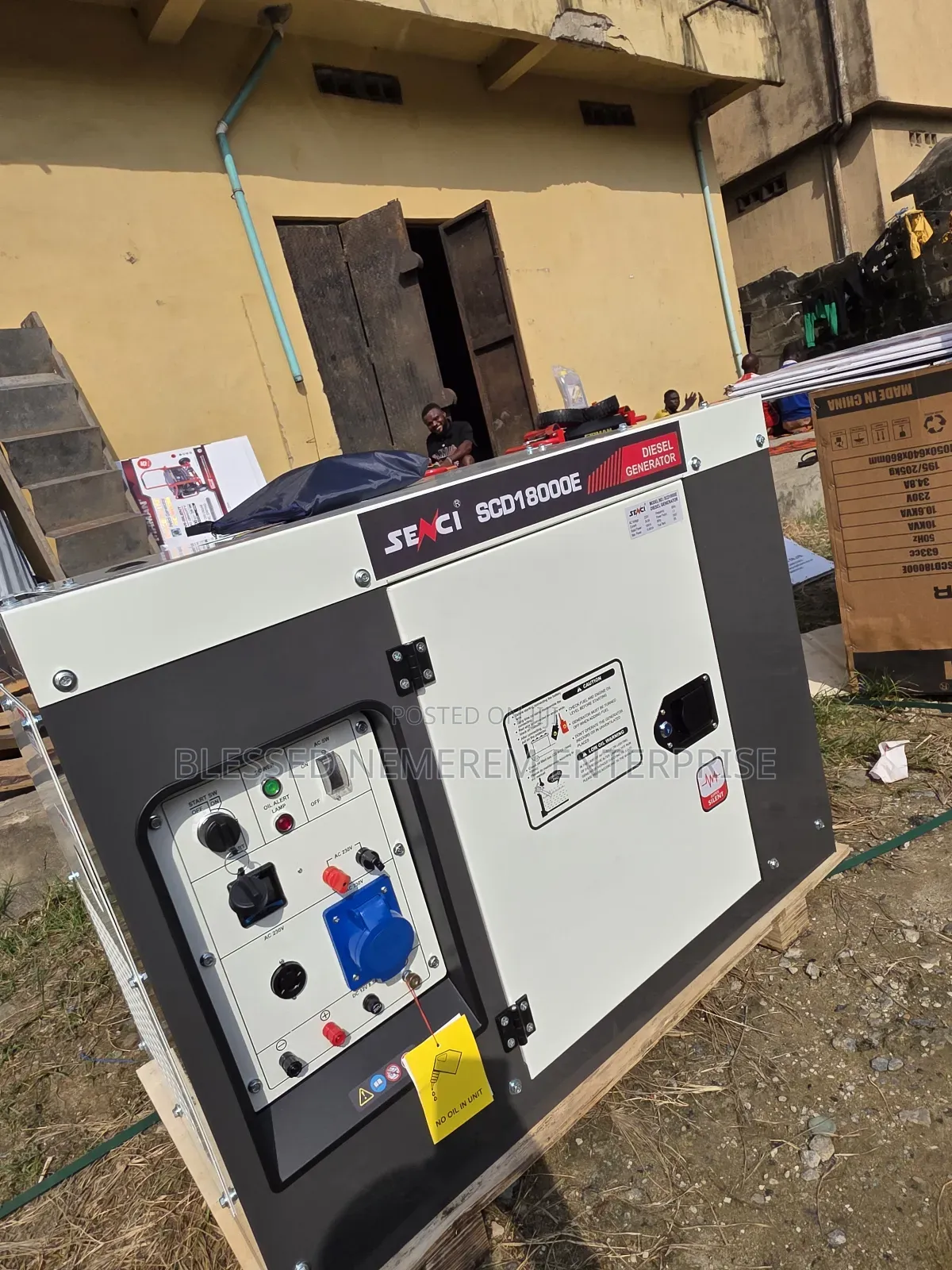 ☆¤Senci Diesel Soundproof Gen 1years Wty(12.5kva)