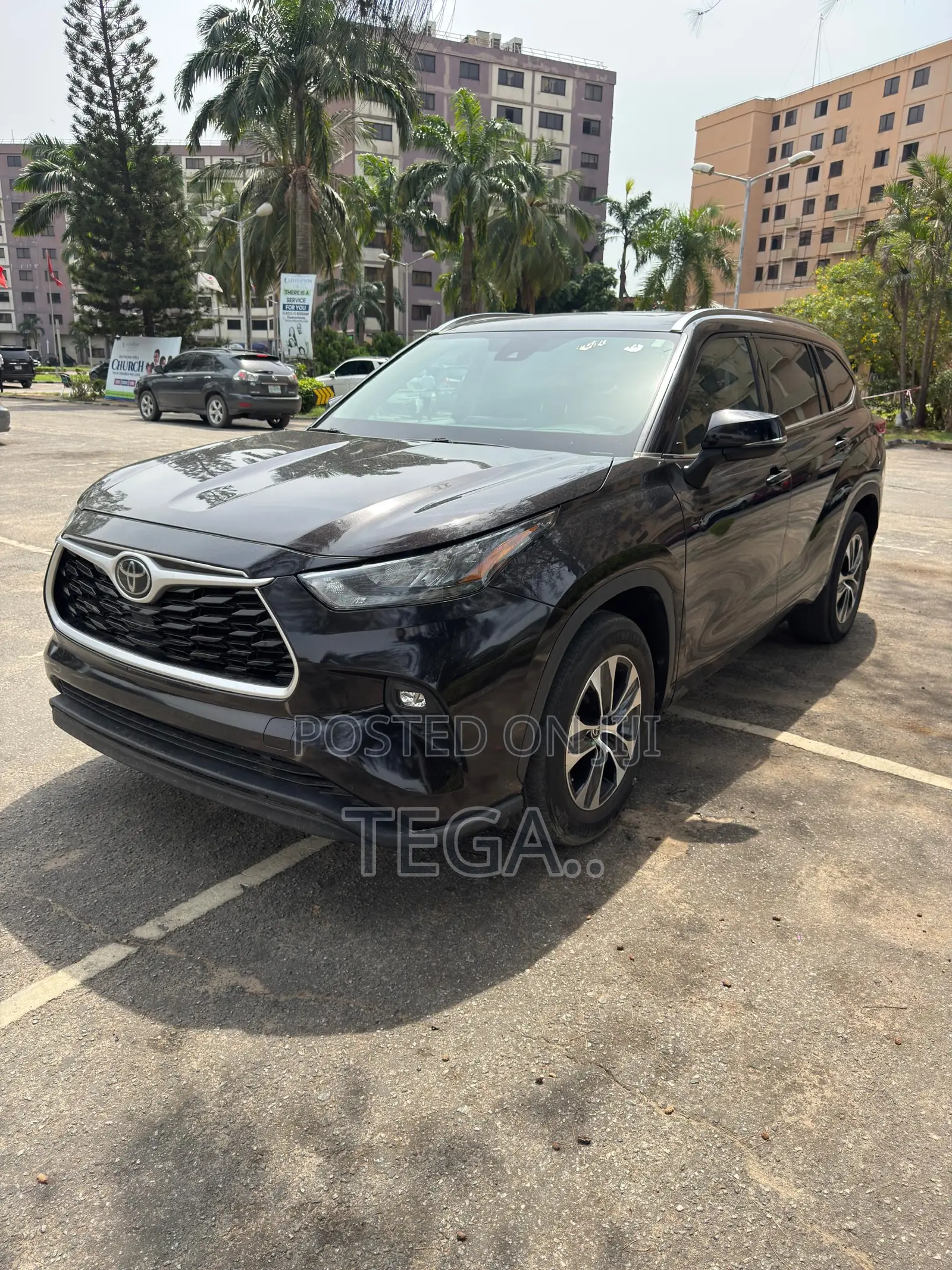 Toyota Highlander XLE AWD 2020 Black
