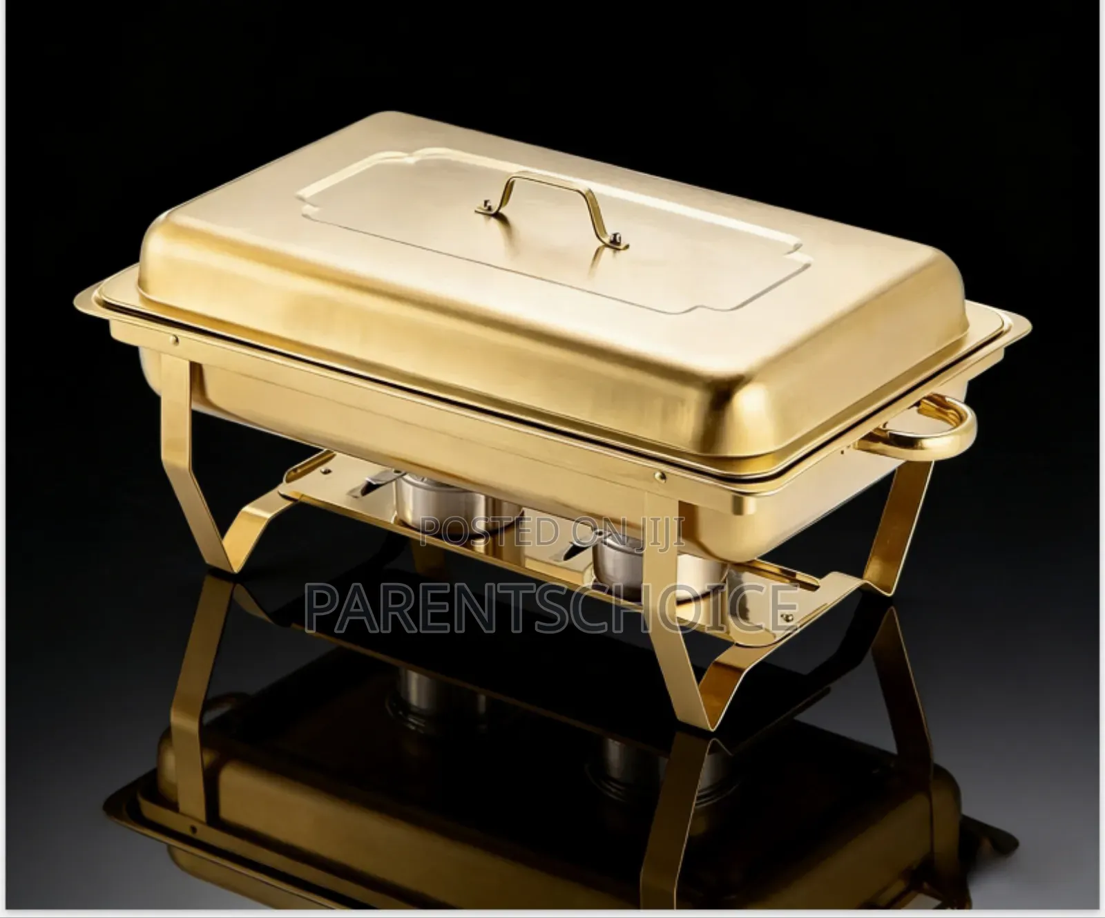 High Quality Gold 12l Stainless Steel Chafing Dish Buffet Set