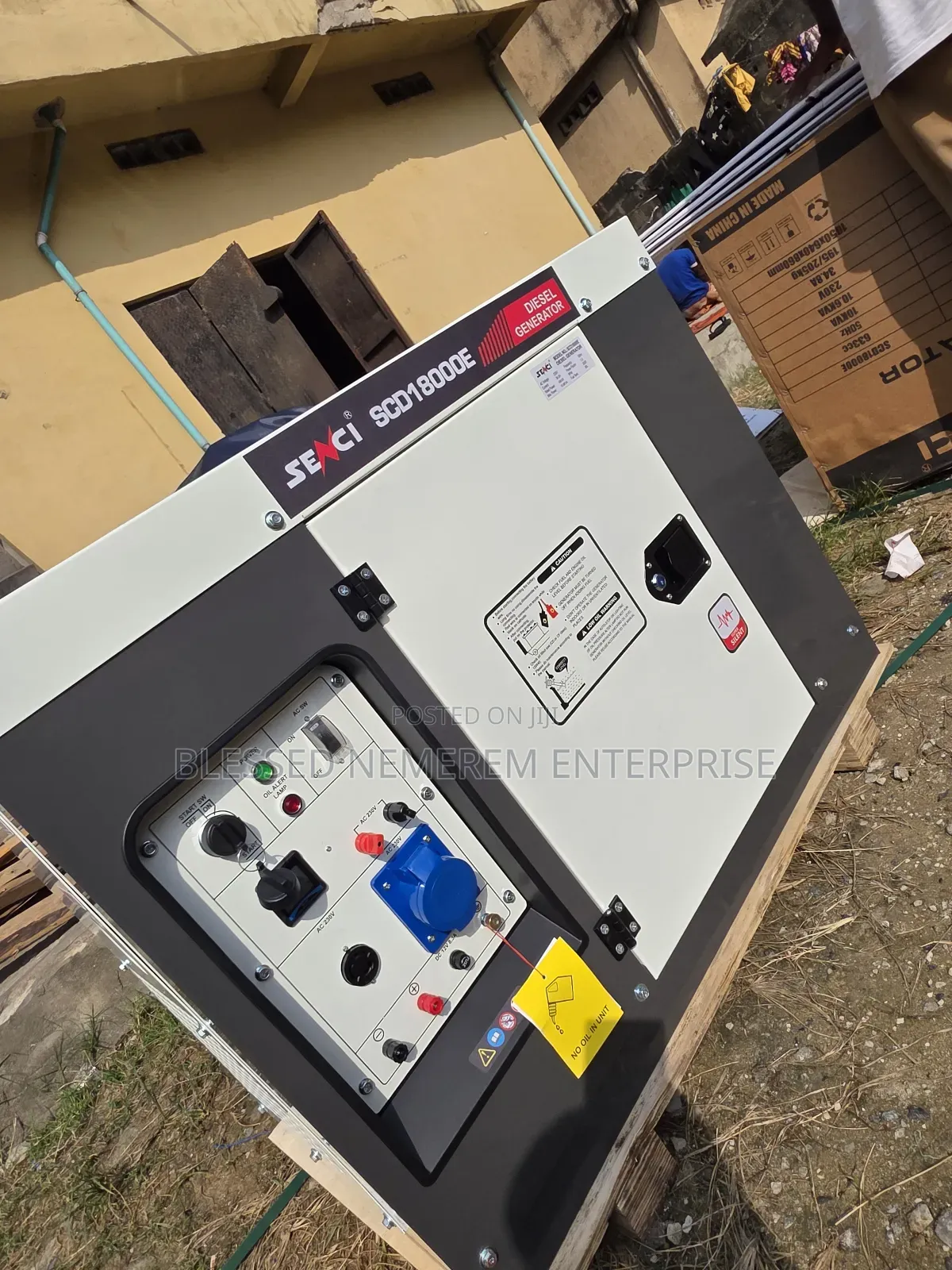 You Know Senci Diesel Soundproof Gen 12.5kva 100%Copper Coil