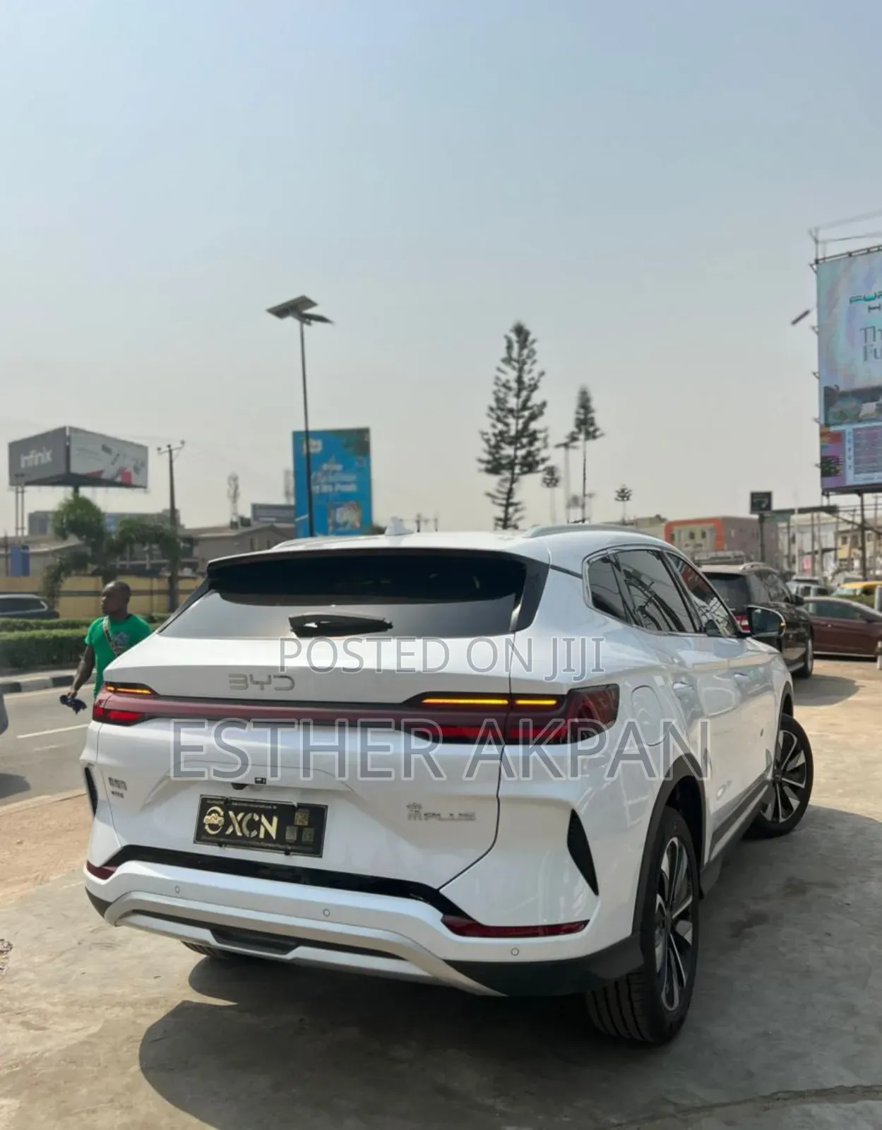 New BYD Song Plus DM-i 2025 White