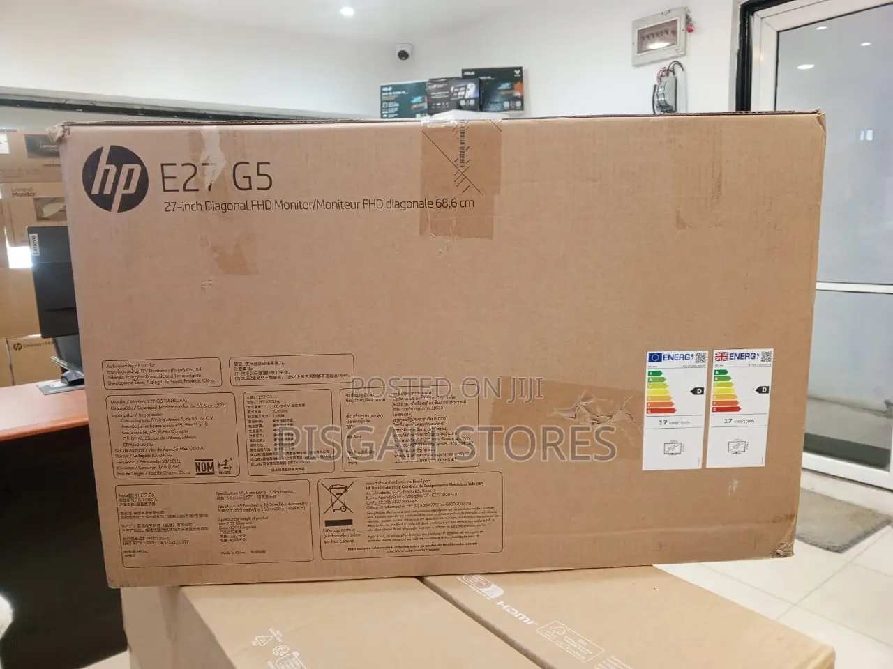 Hp E27 G5 Diagonal FHD Monitor