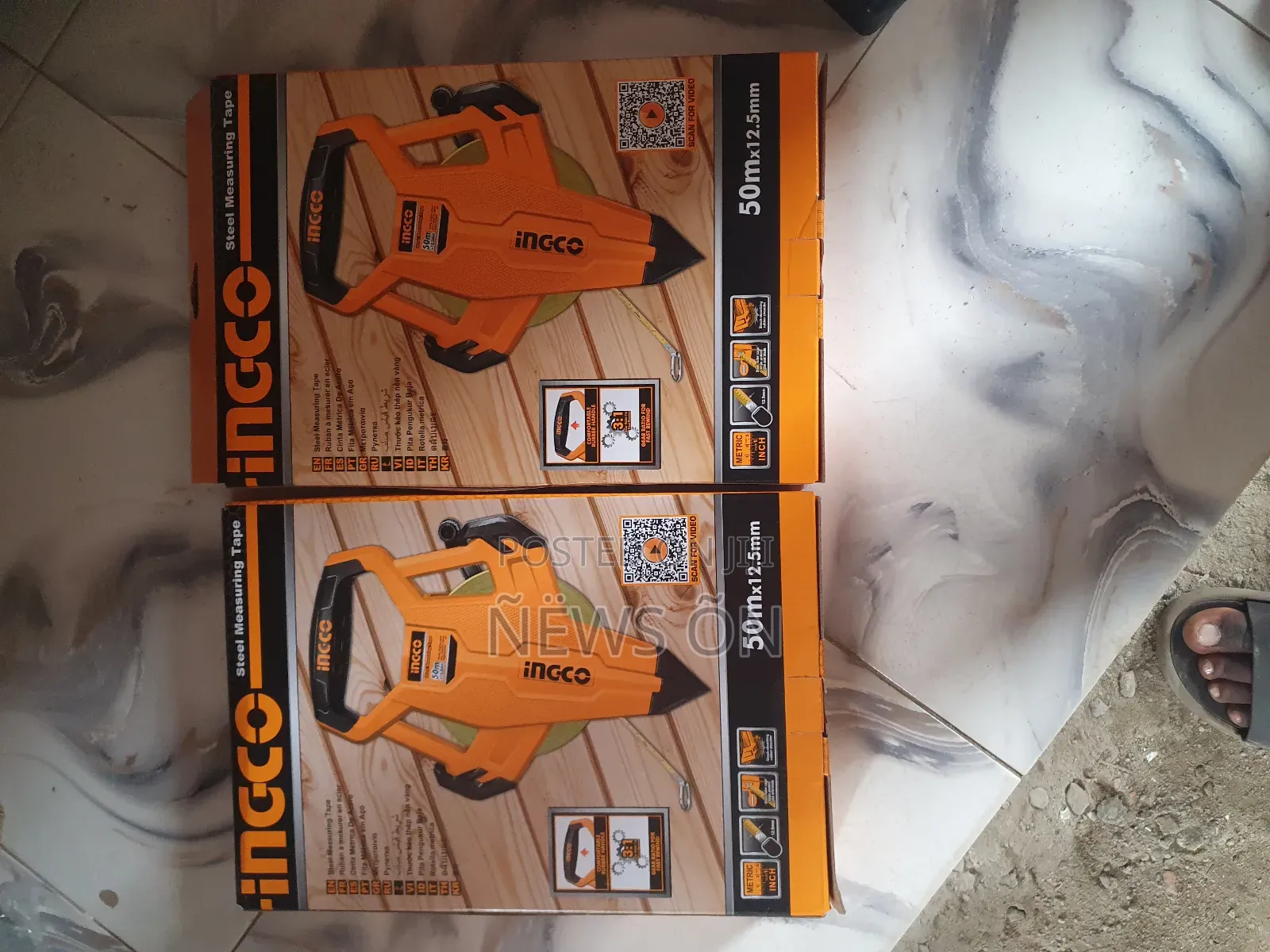 Ingco Steel Measuring Tape