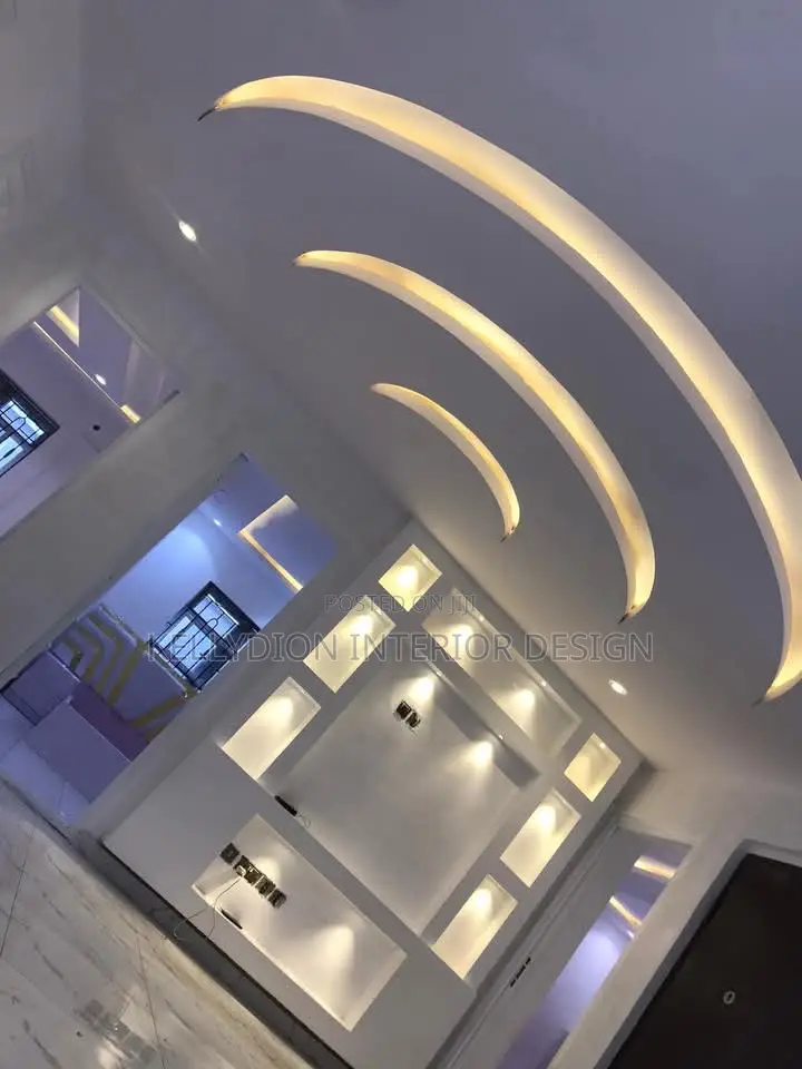 Well Detailed Pop Ceiling Finishing