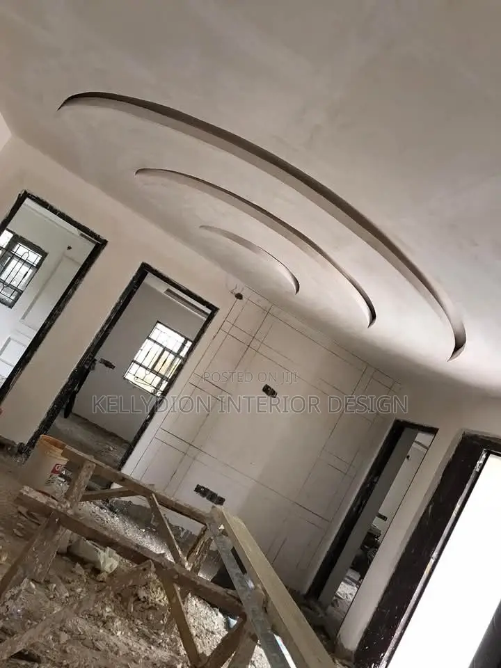 Well Detailed Pop Ceiling Finishing