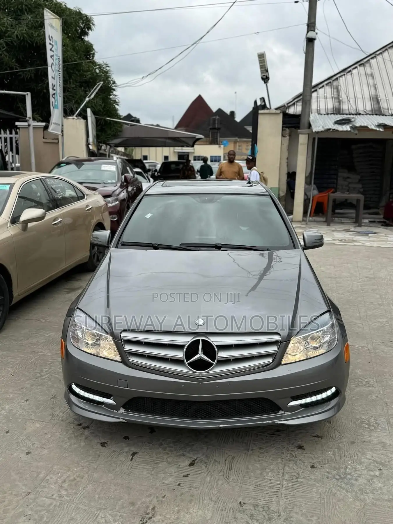 Mercedes-Benz C300 Sport 4Matic Sedan AWD (3.0L 6cyl 7A) 2011 Gray