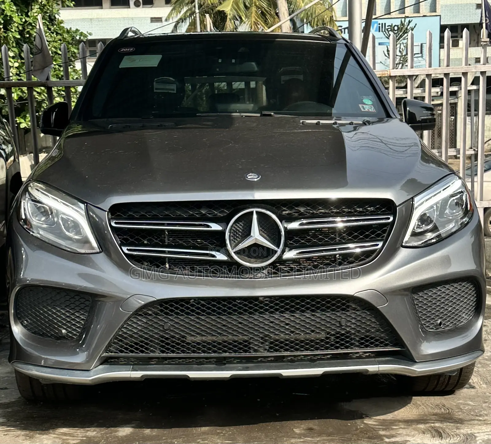Mercedes-Benz GLE-Class AMG GLE 43 4MATIC 2017 Gray