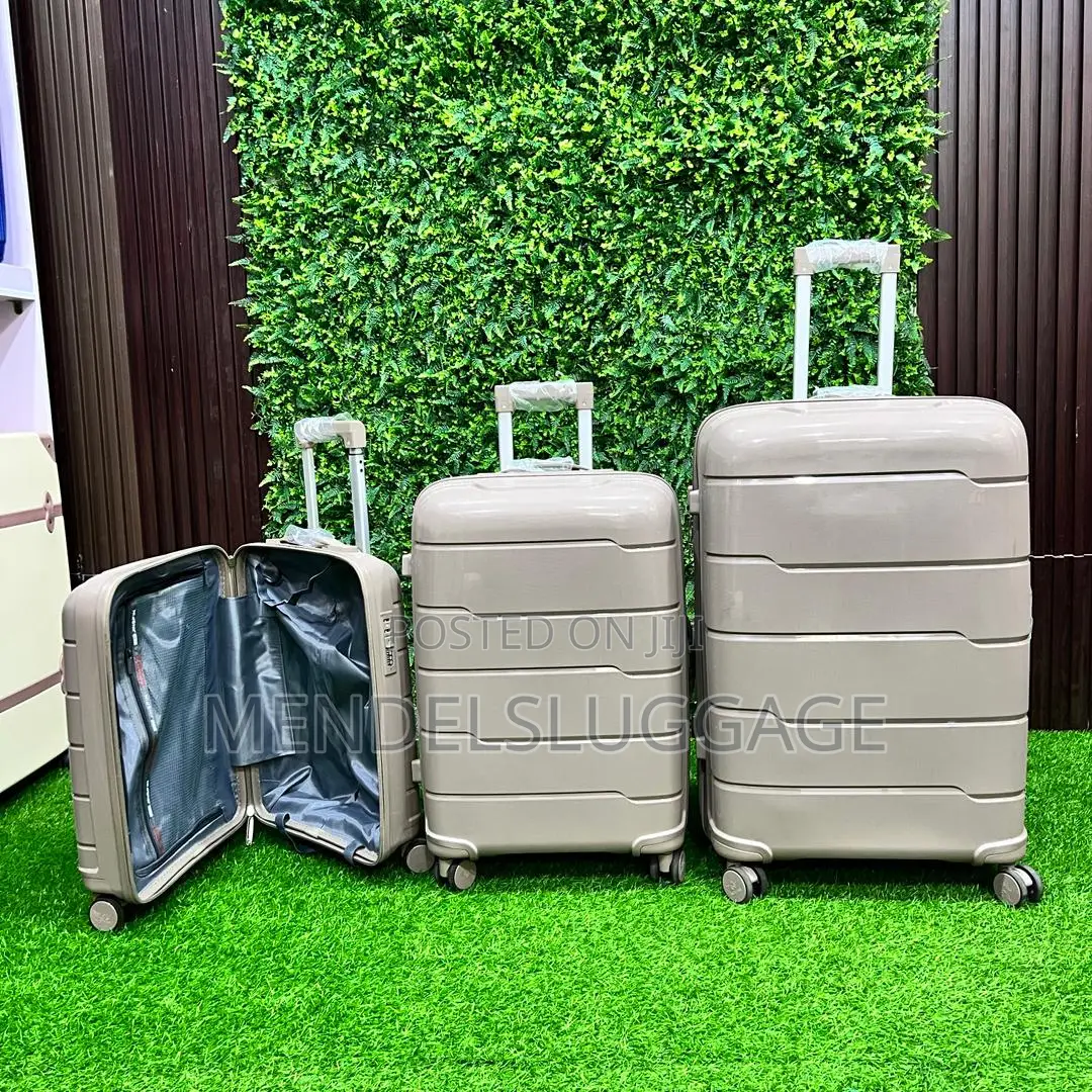 3-Piece Unbreakable Hard Shell Travel Luggage Set