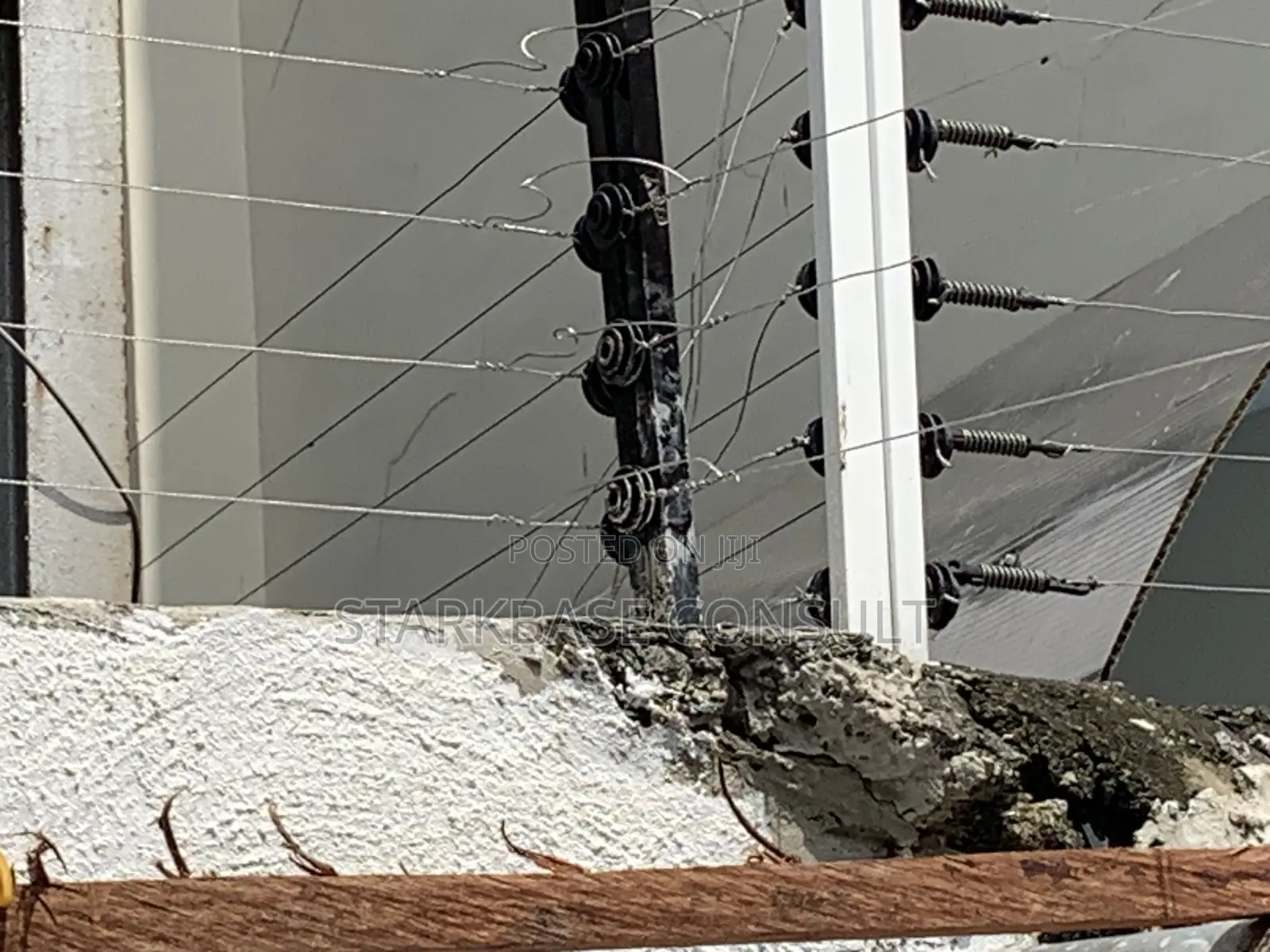 Shock Against Intruders Electric Fence Wire