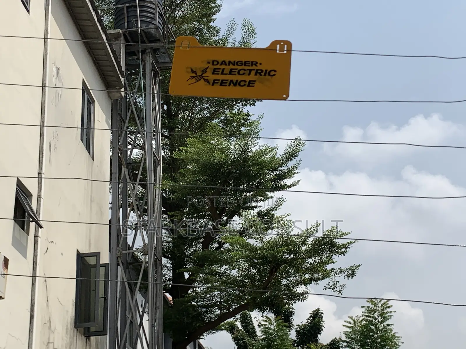 Shock Against Intruders Electric Fence Wire