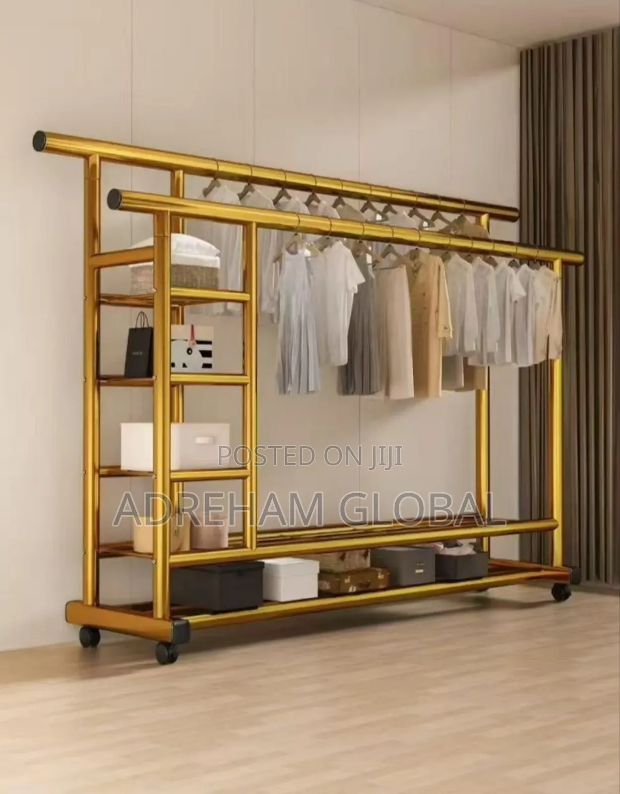 Gold Clothe Hanger Available in Gold and Black