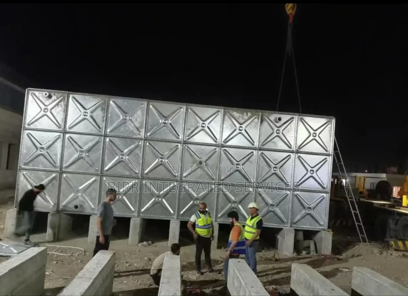 Braithwaite Pressed Steel Tank, Hot Deep Galvanized