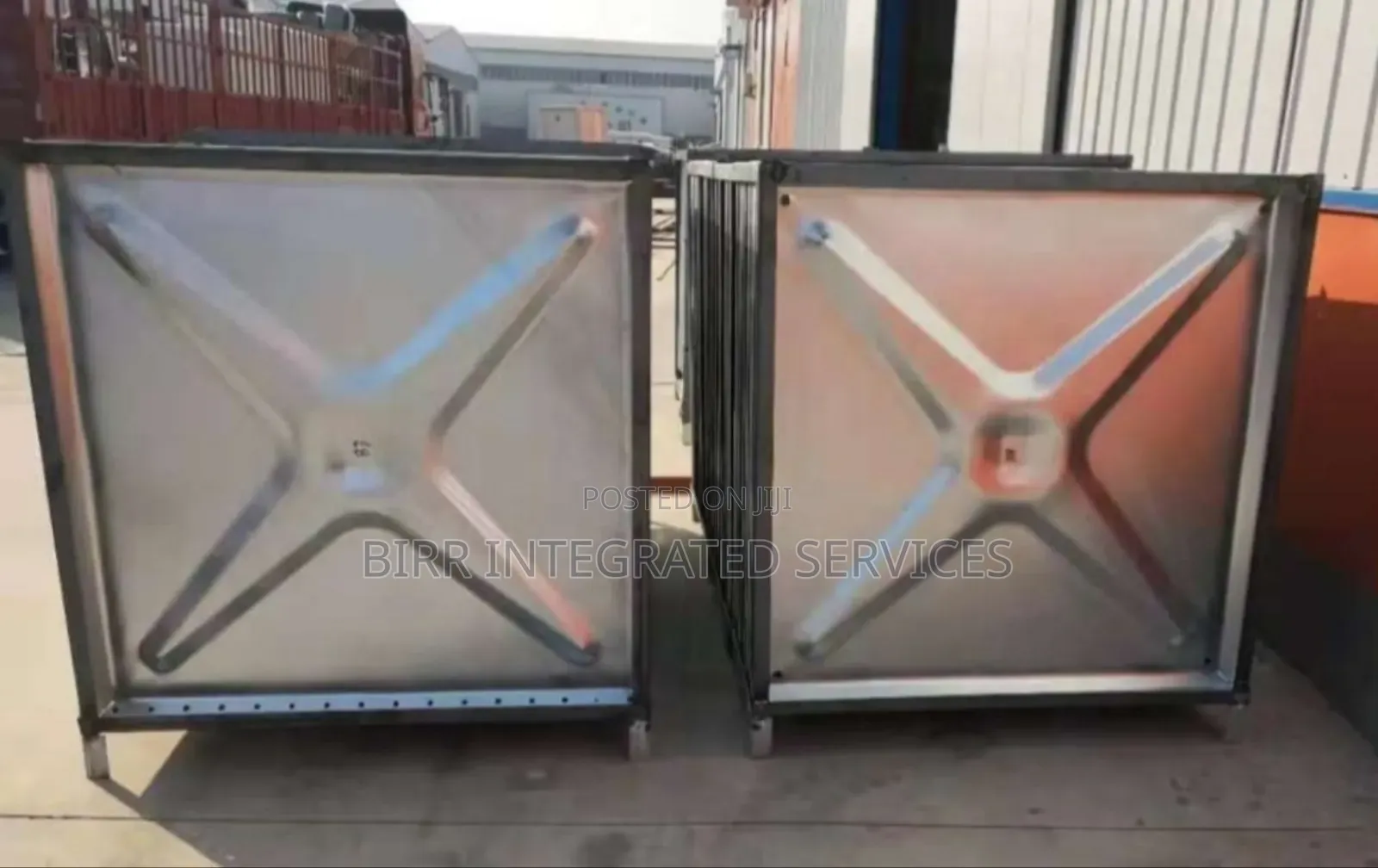 Braithwaite Pressed Steel Tank, Hot Deep Galvanized