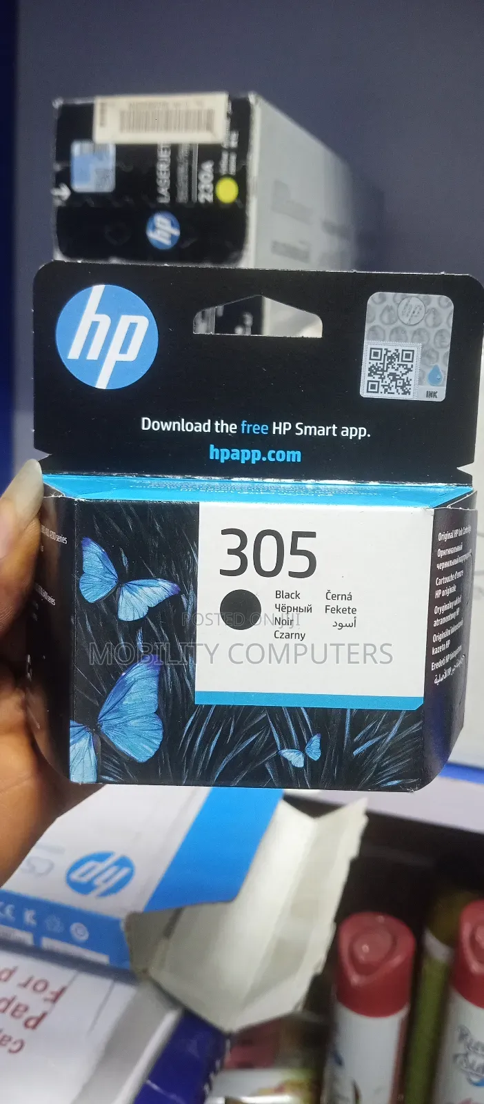 Hp Ink 305 Black and Color