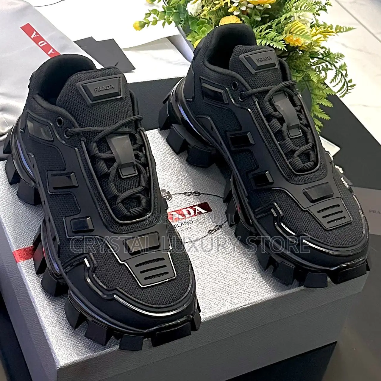Prada Quality Luxury Men Sneakers