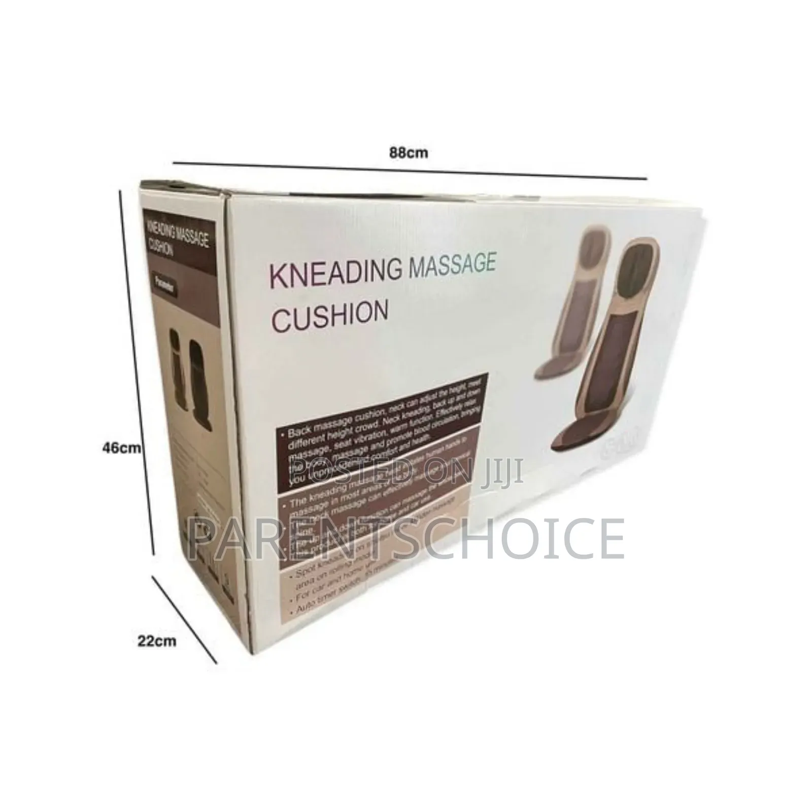 Massager Cushion - Chair Seat Kneading Heat Massage Portable Car