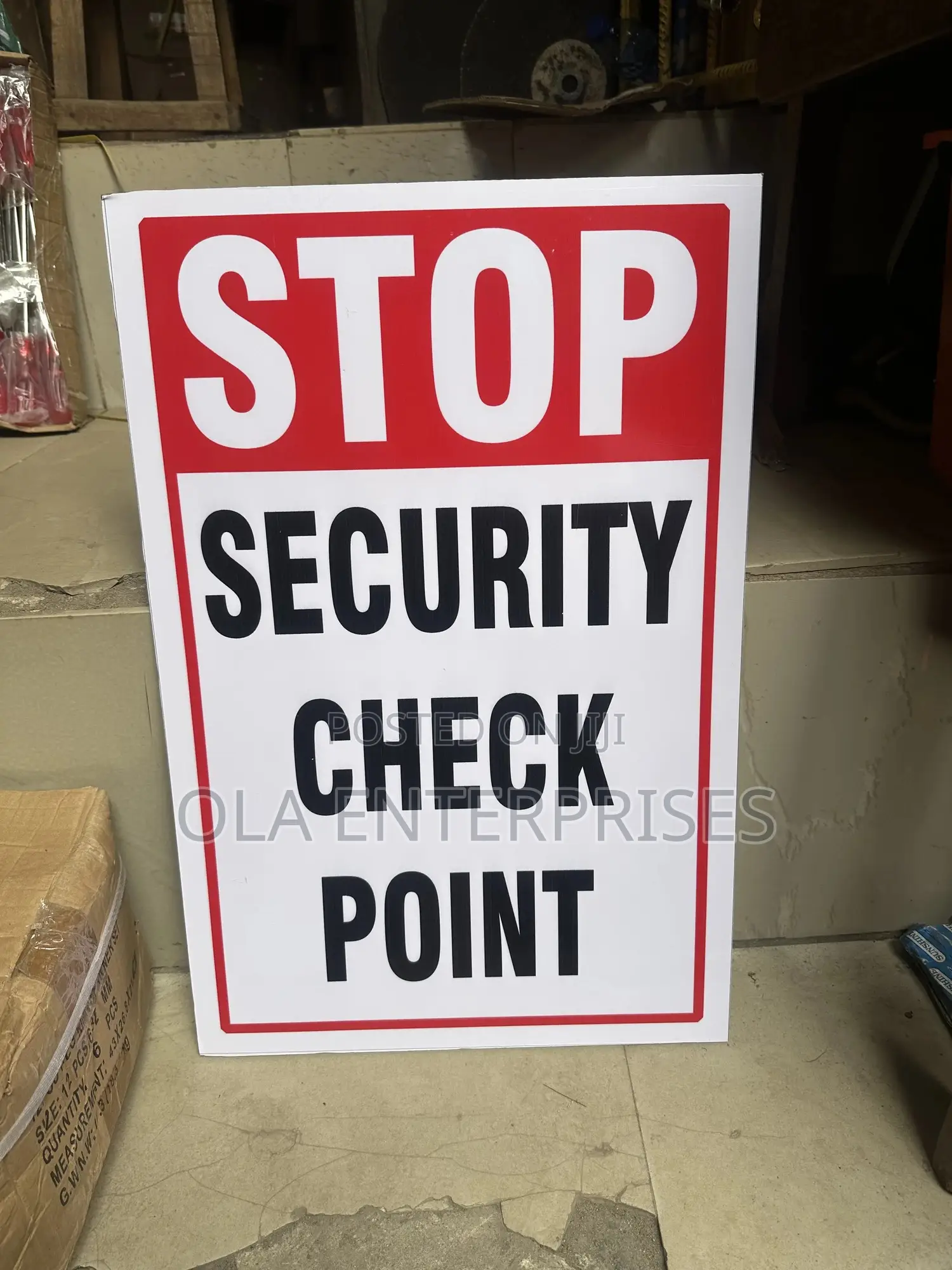 Safety Signboard