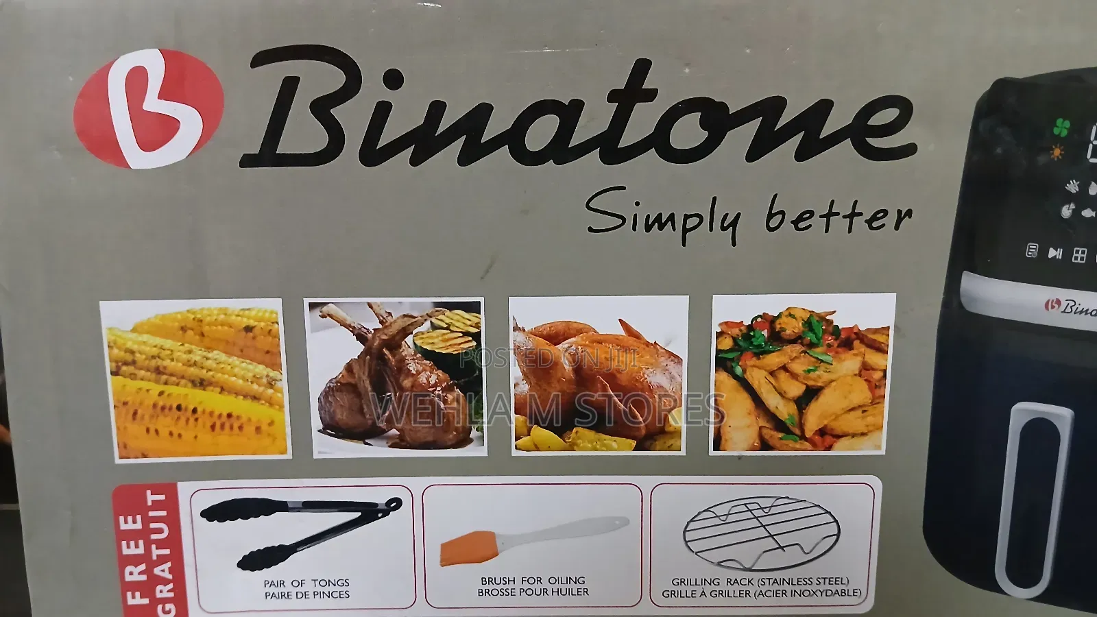 Binatone Air Fryer - Baf 6500 (6.5 Litres)
