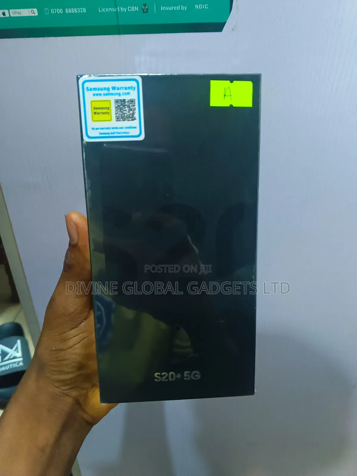 New Samsung Galaxy S20+ 5G 128 GB Blue