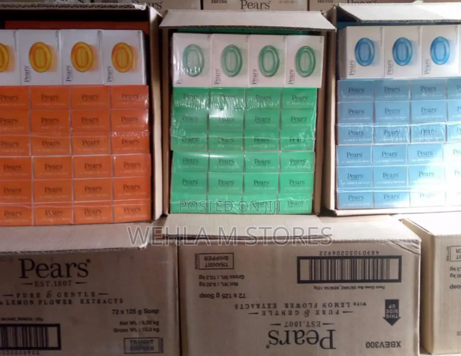 Pears Transparent Soap (Uk) - 6 Dozens