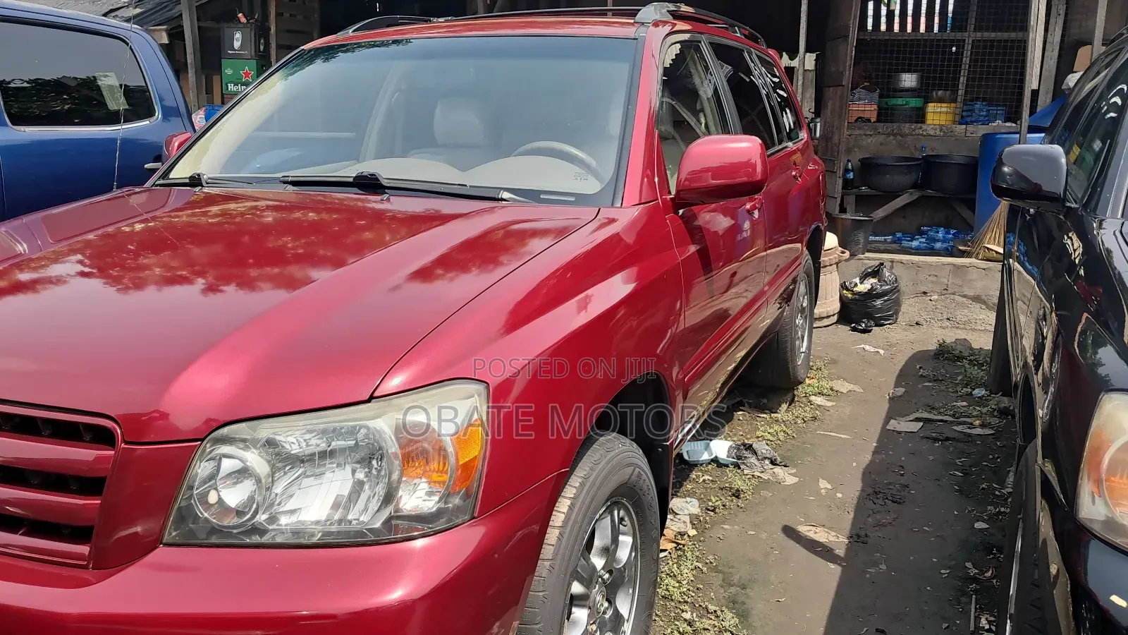 Toyota Highlander Limited V6 2005 Red