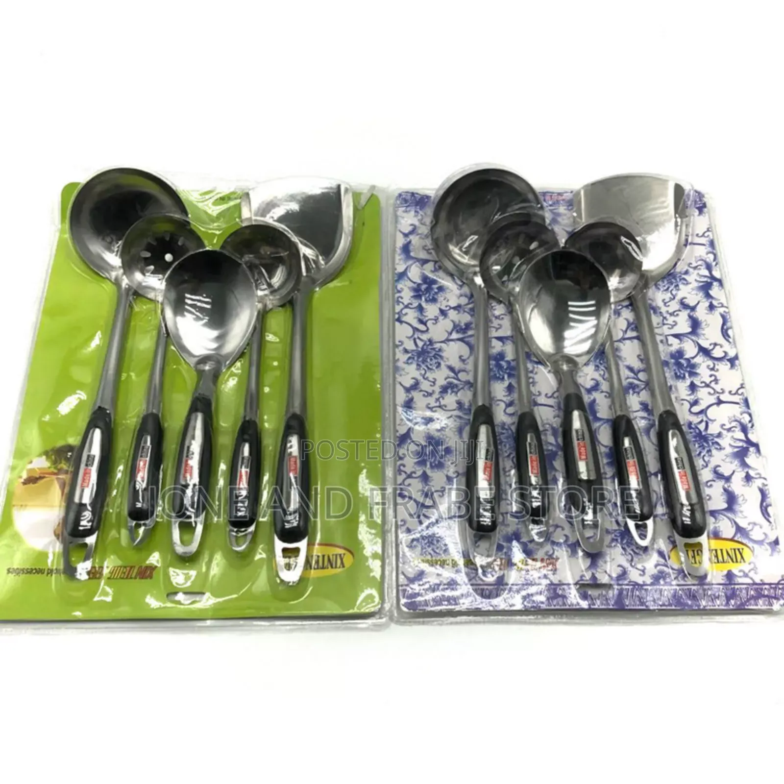 5pcs Stainless Steel Kitchen Cooking Spoons