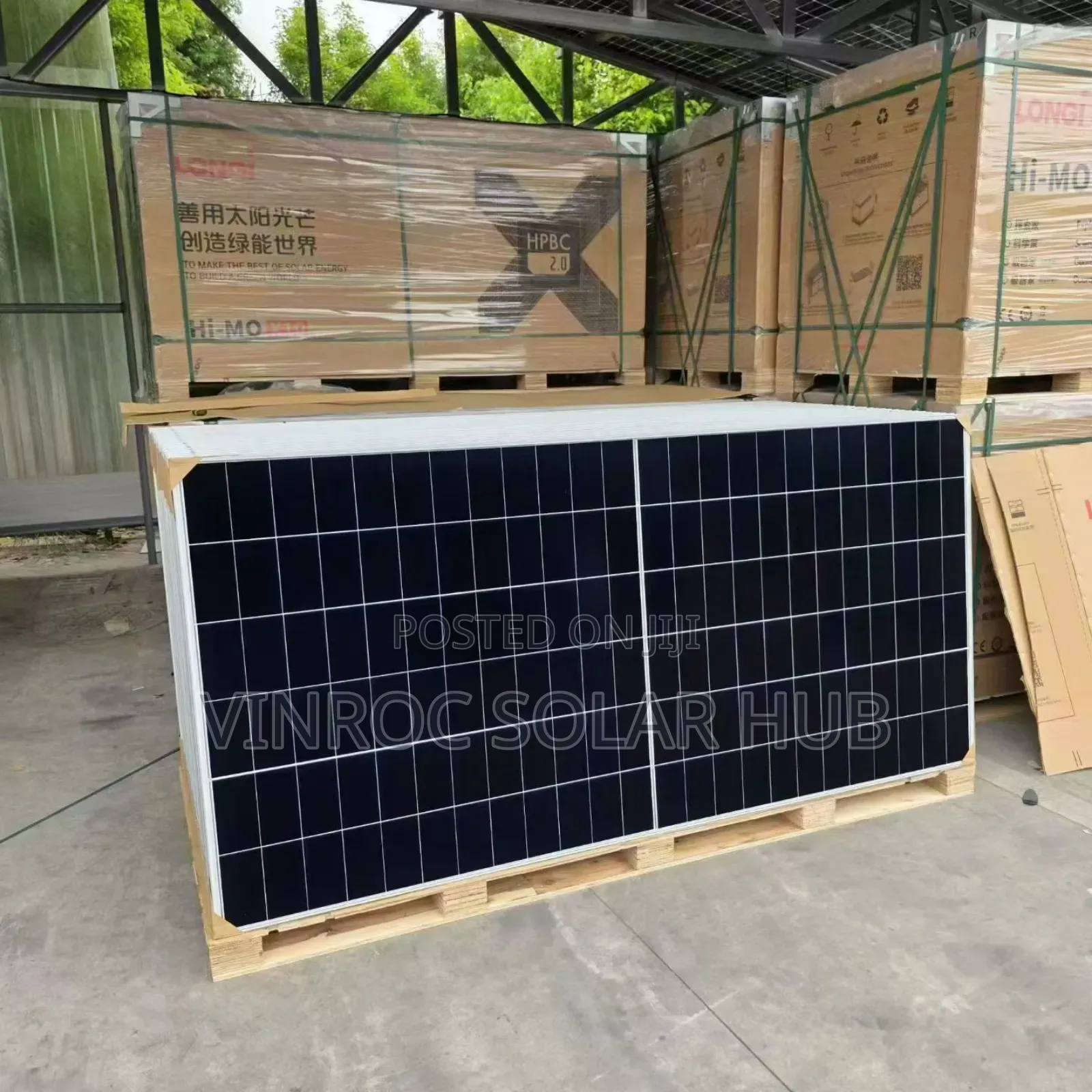 650w Longi Solar Panels
