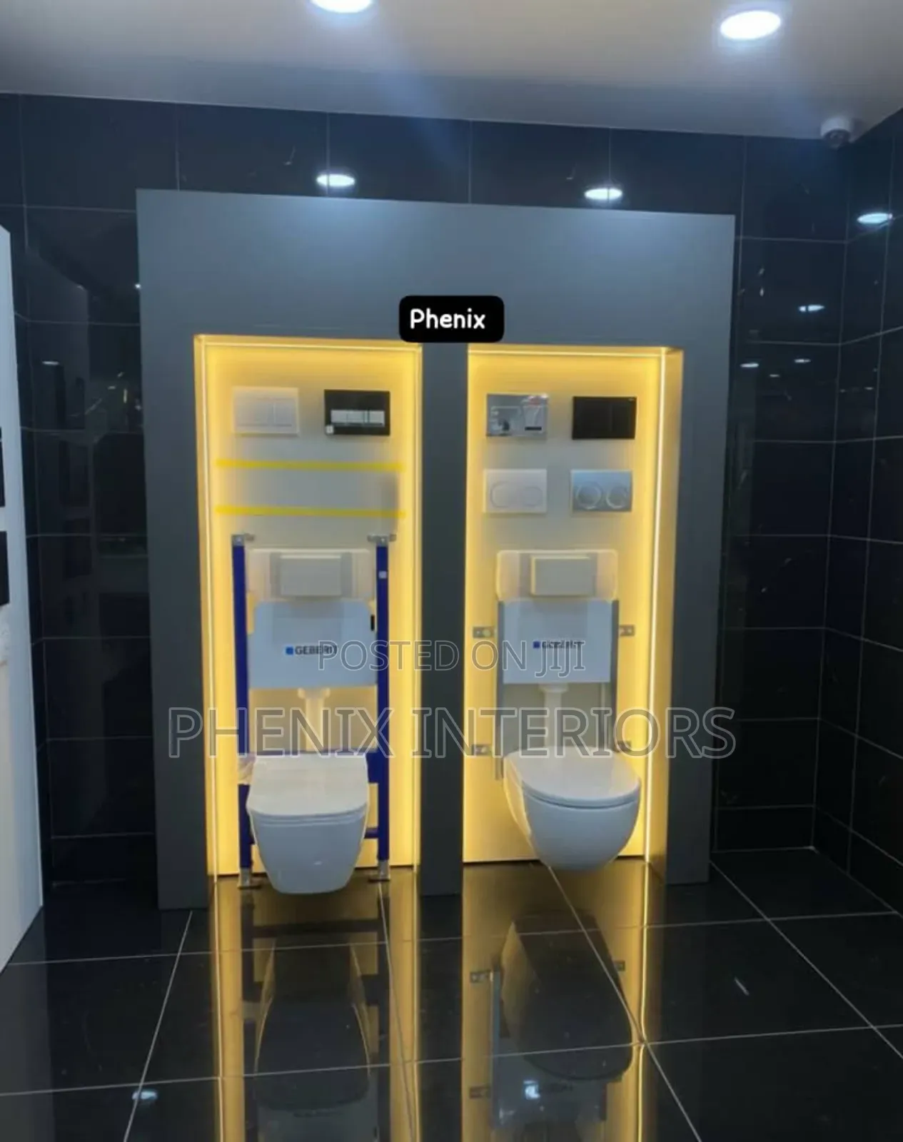 Geberit Wall Hung Toilet Water Closet
