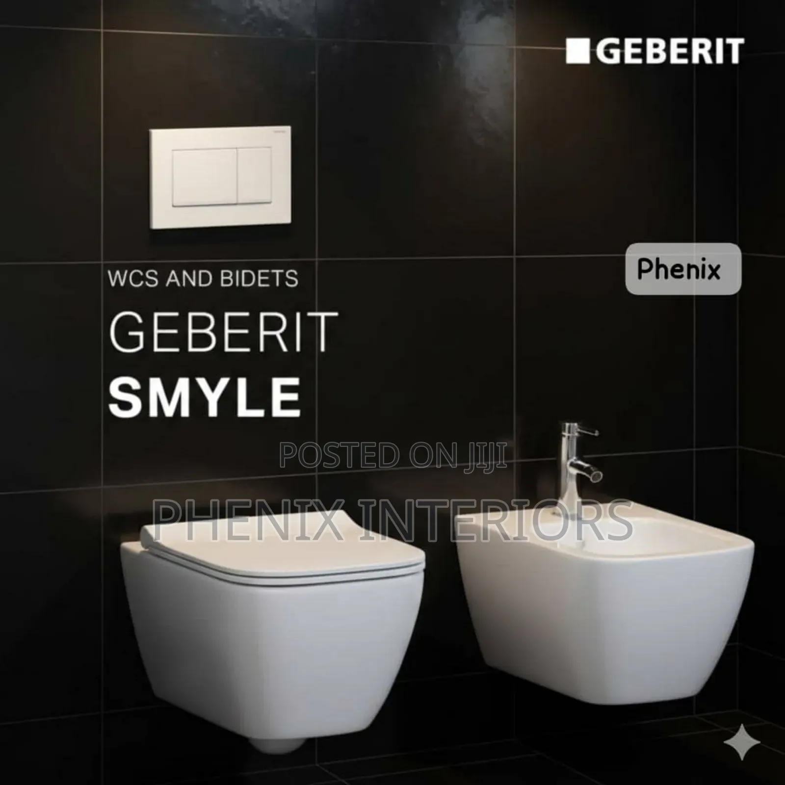 Geberit Wall Hung Toilet Water Closet