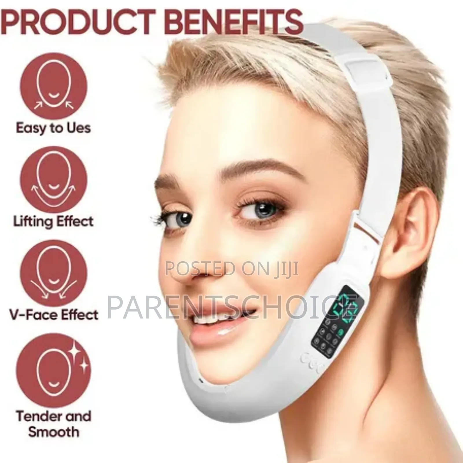 Facial Lifting Device Led Photon Therapy V Face Slimming Massager Skin