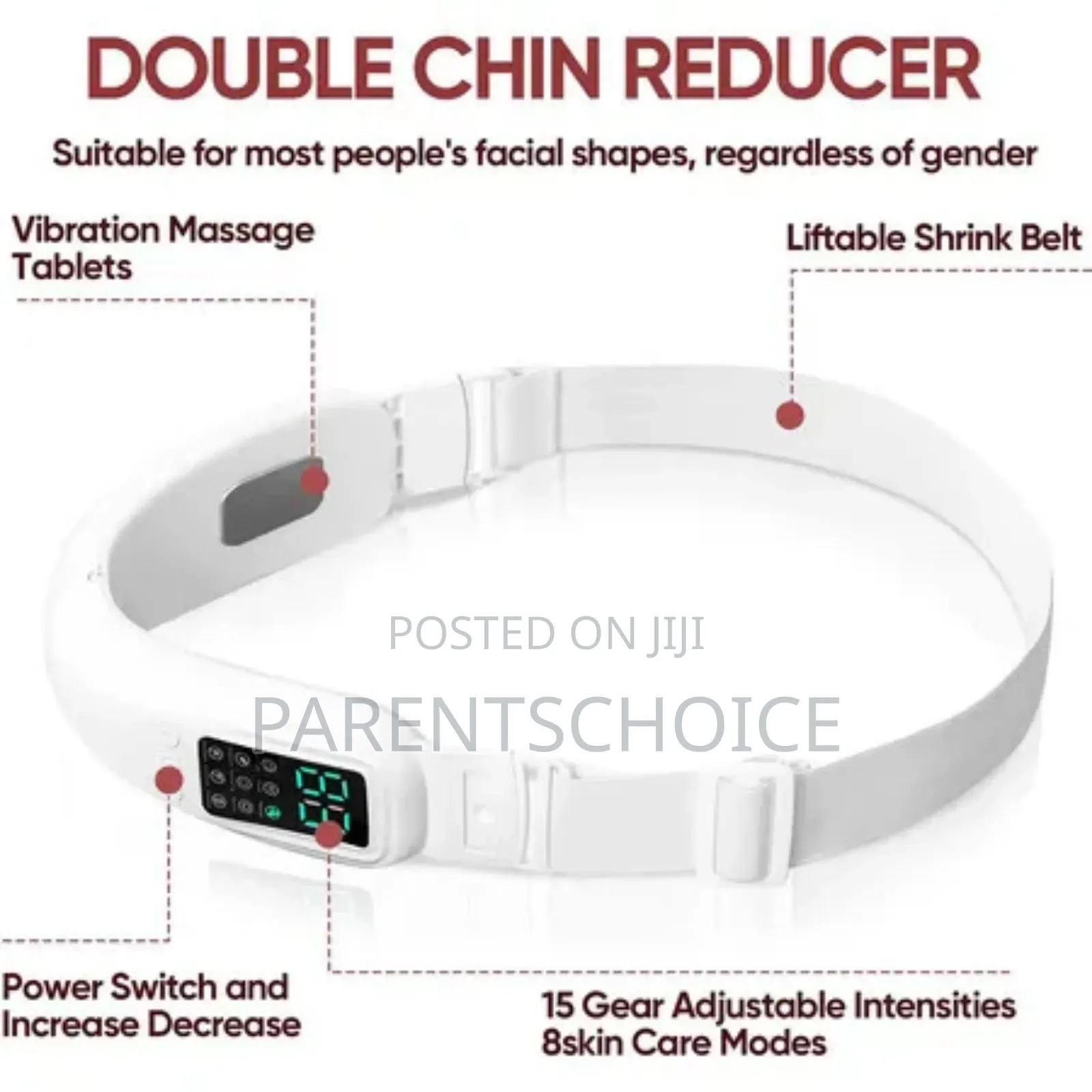 Facial Lifting Device Led Photon Therapy V Face Slimming Massager Skin
