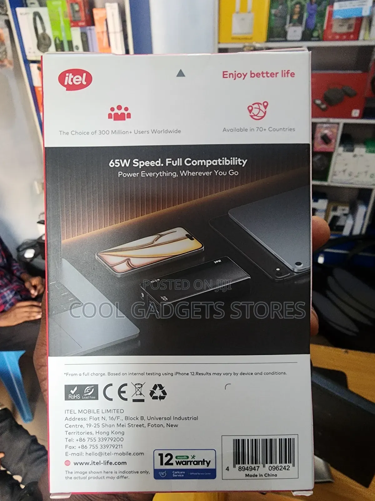 Itel Powerpulse A1980 27000mah 65w Laptop Power Bank