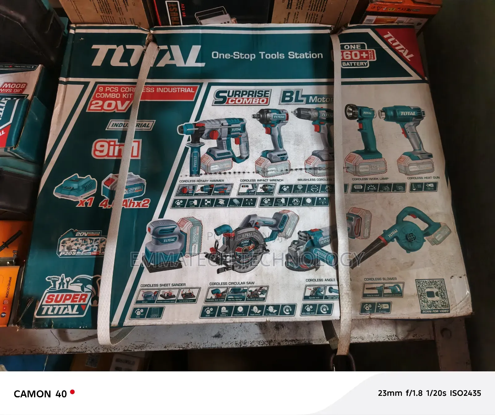 ,9 in 1 Cordless Tools Machine